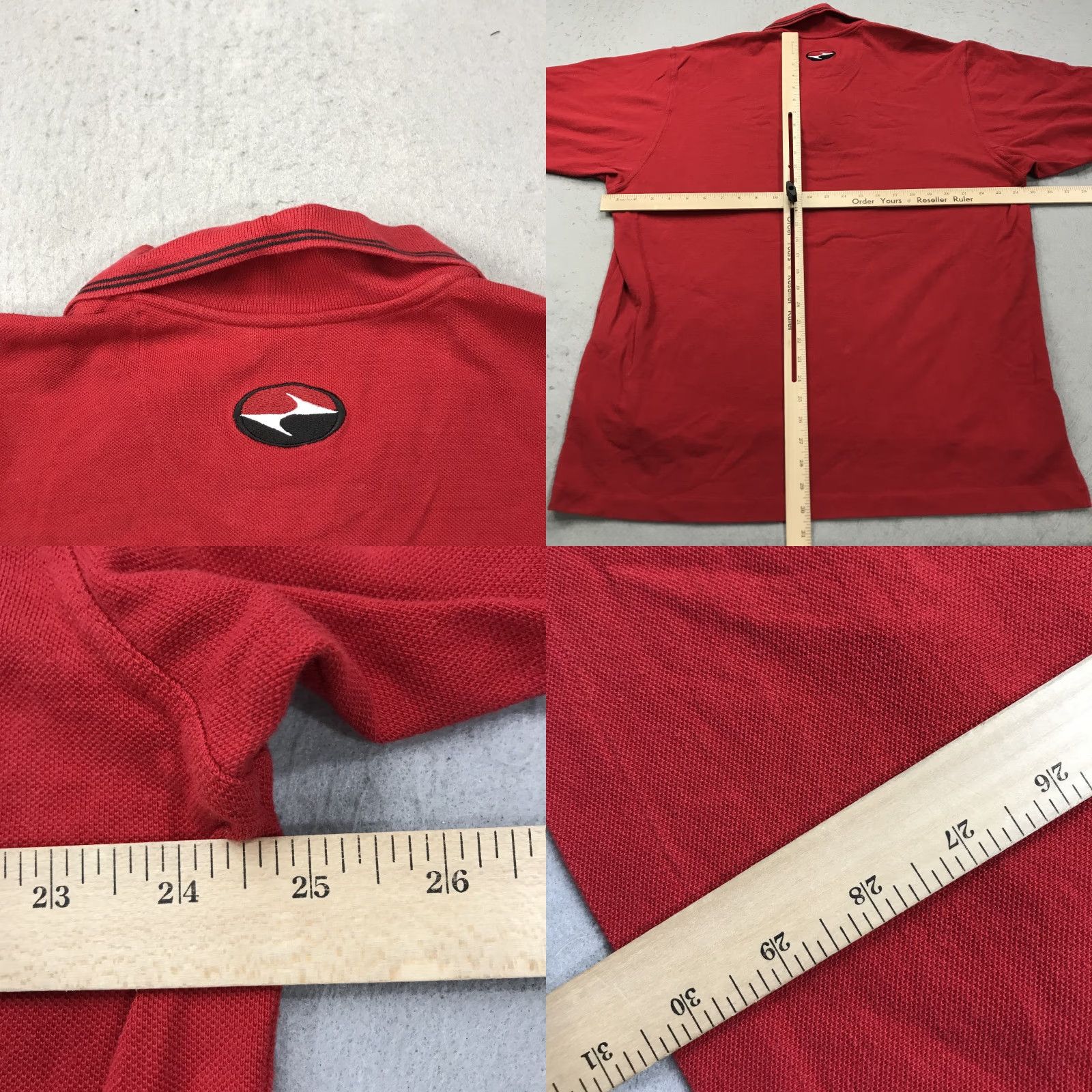 Nike VINTAGE Nike Golf Polo Shirt Mens Large Red 90s Sports 1/4 Zip Polo Shirt Nike Golf Mens Large Red 90s Sports Size US L / EU 52-54 / 3 - 8 Thumbnail