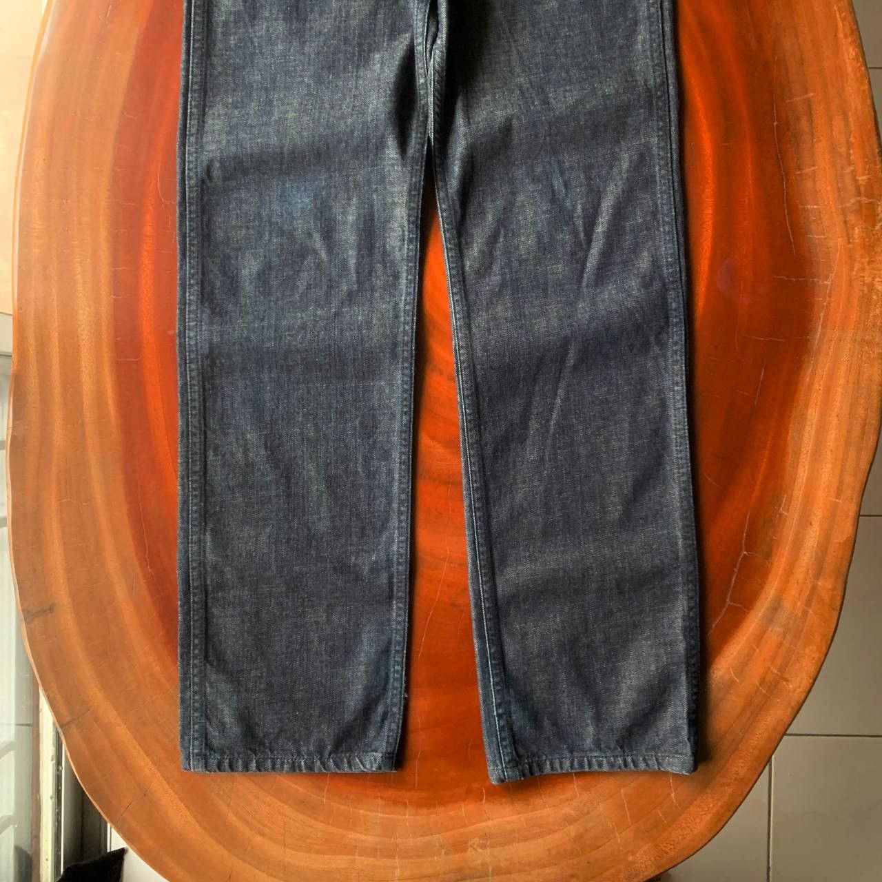 N.Hoolywood N.Hoolywood X Wrangler Blue Bell’s Dark Blue Denim Pants Size US 31 - 5 Thumbnail