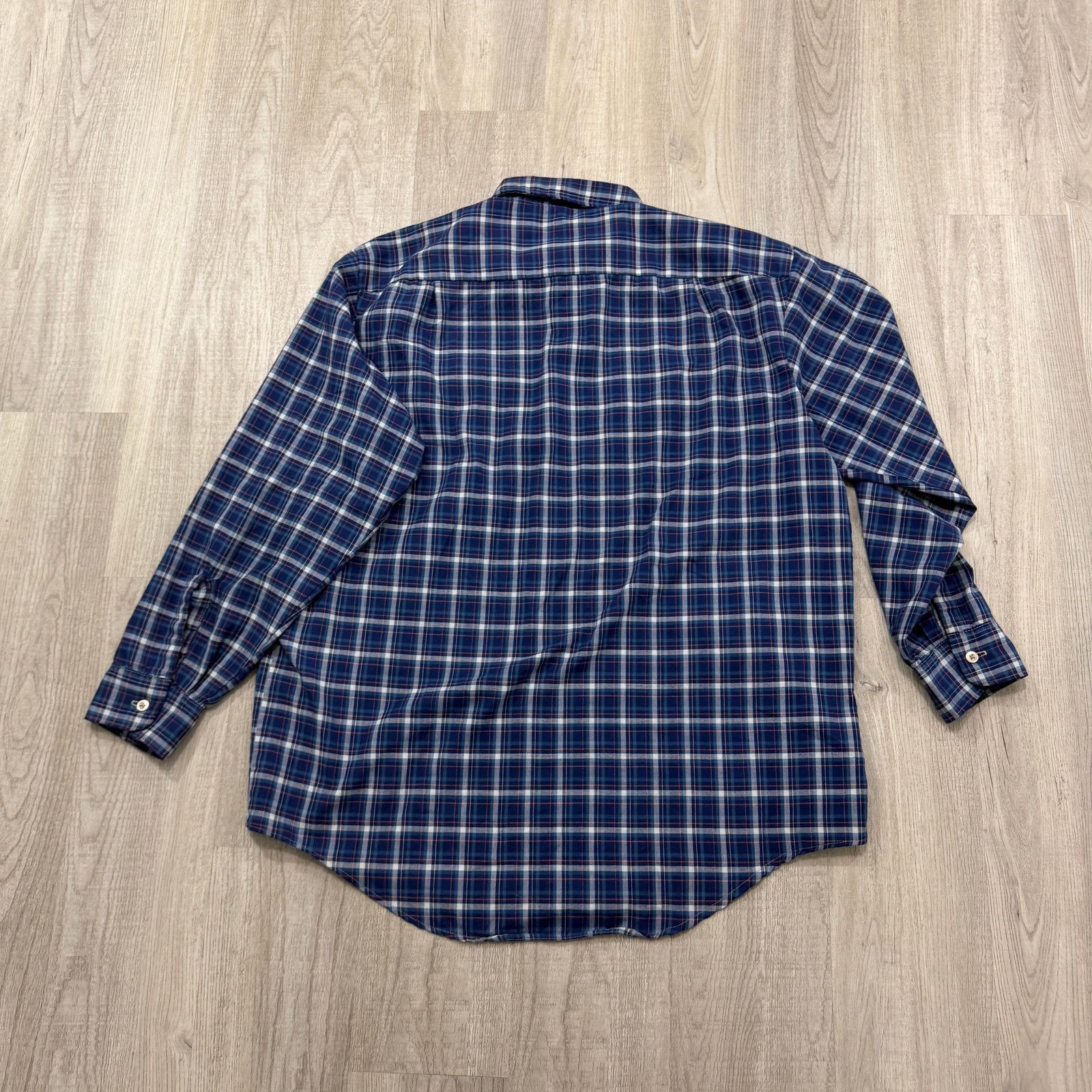 Vintage Vintage Big Mac Flannel Shirt Men's 2XL Blue Plaid 70s 80s Size US XXL / EU 58 / 5 - 7 Thumbnail