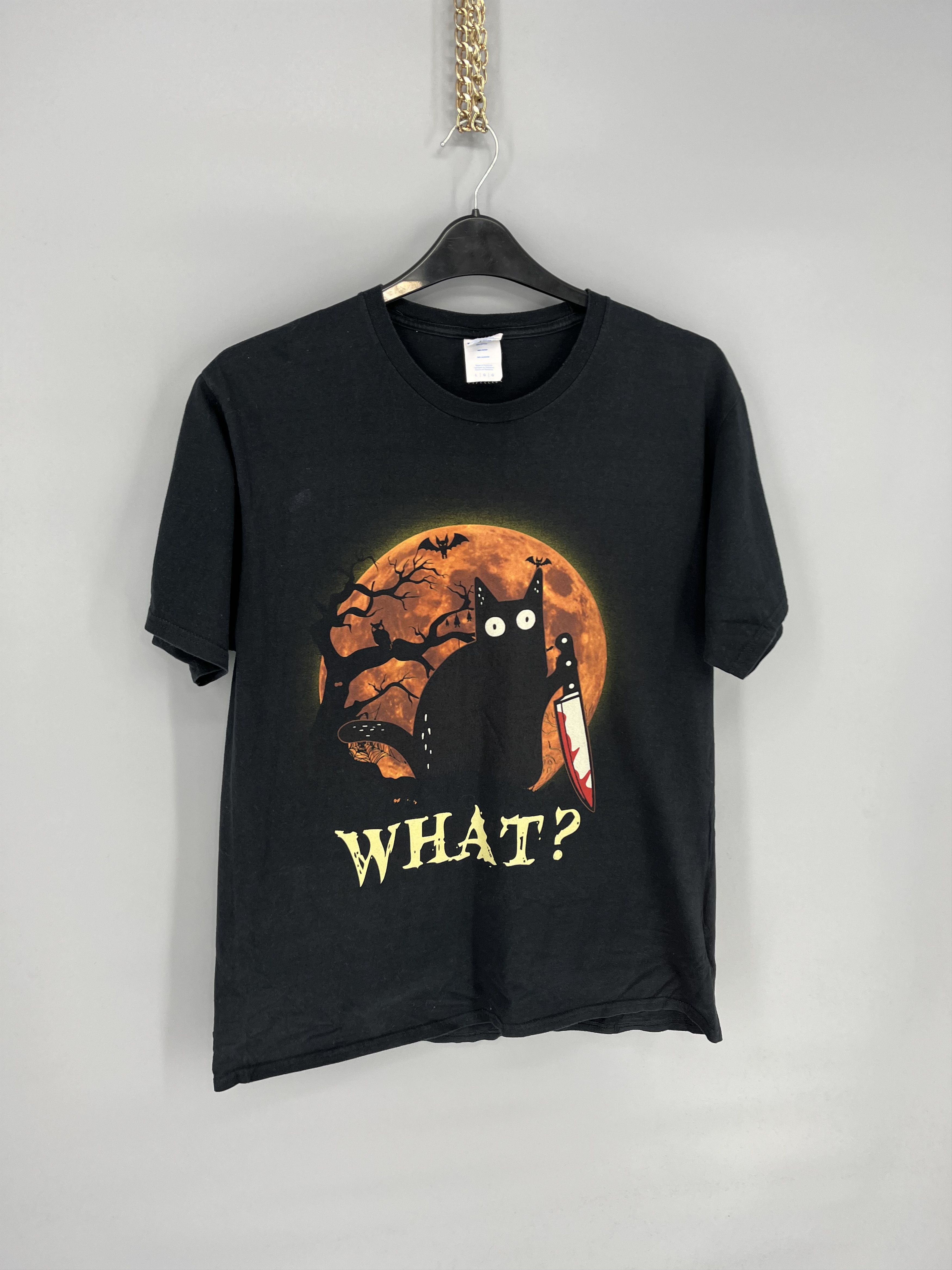 Band Tees Vintage 90s Adult “What ??” Humor Tee Streetwear Dead Face Size US L / EU 52-54 / 3 - 2 Thumbnail