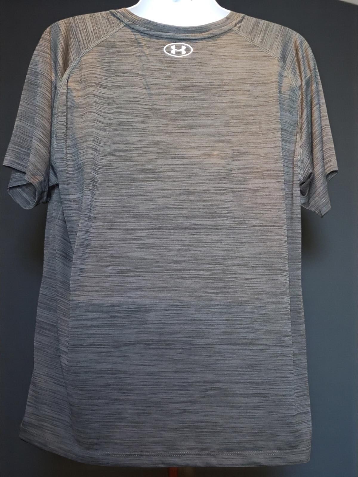 Under Armour Under Armour HeatGear Men's Short Sleeve T-Shirt Grey Size US XL / EU 56 / 4 - 5 Thumbnail
