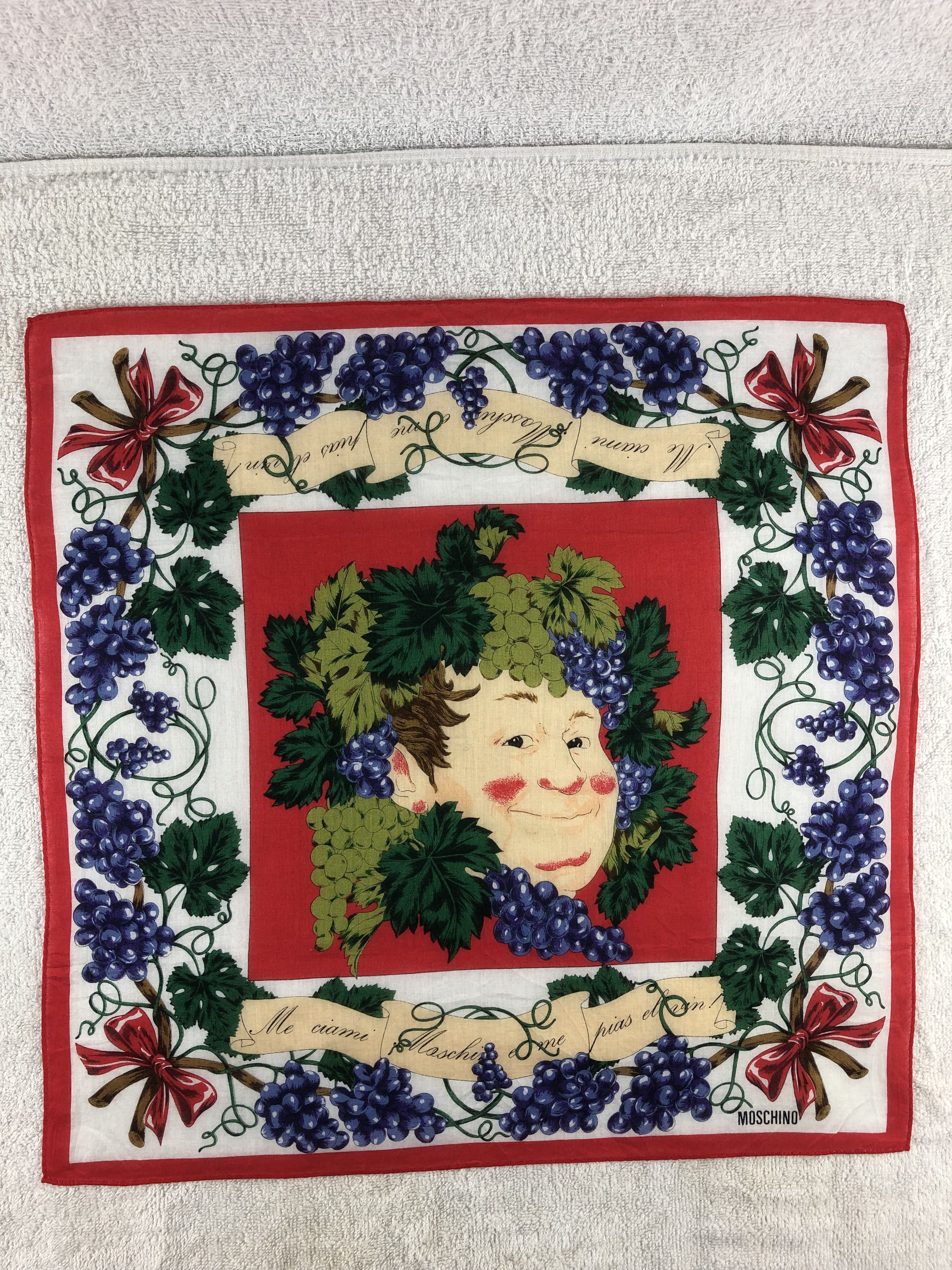 Moschino Moschino Handkerchief / Bandana / Neckerchief Size ONE SIZE - 3 Thumbnail