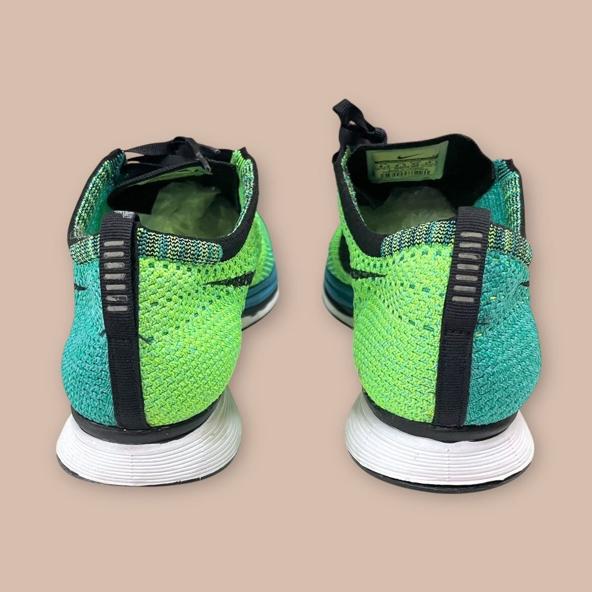 Nike Nike Flyknit Racer "Sport Turquoise" Size US 9.5 / EU 42-43 - 5 Thumbnail