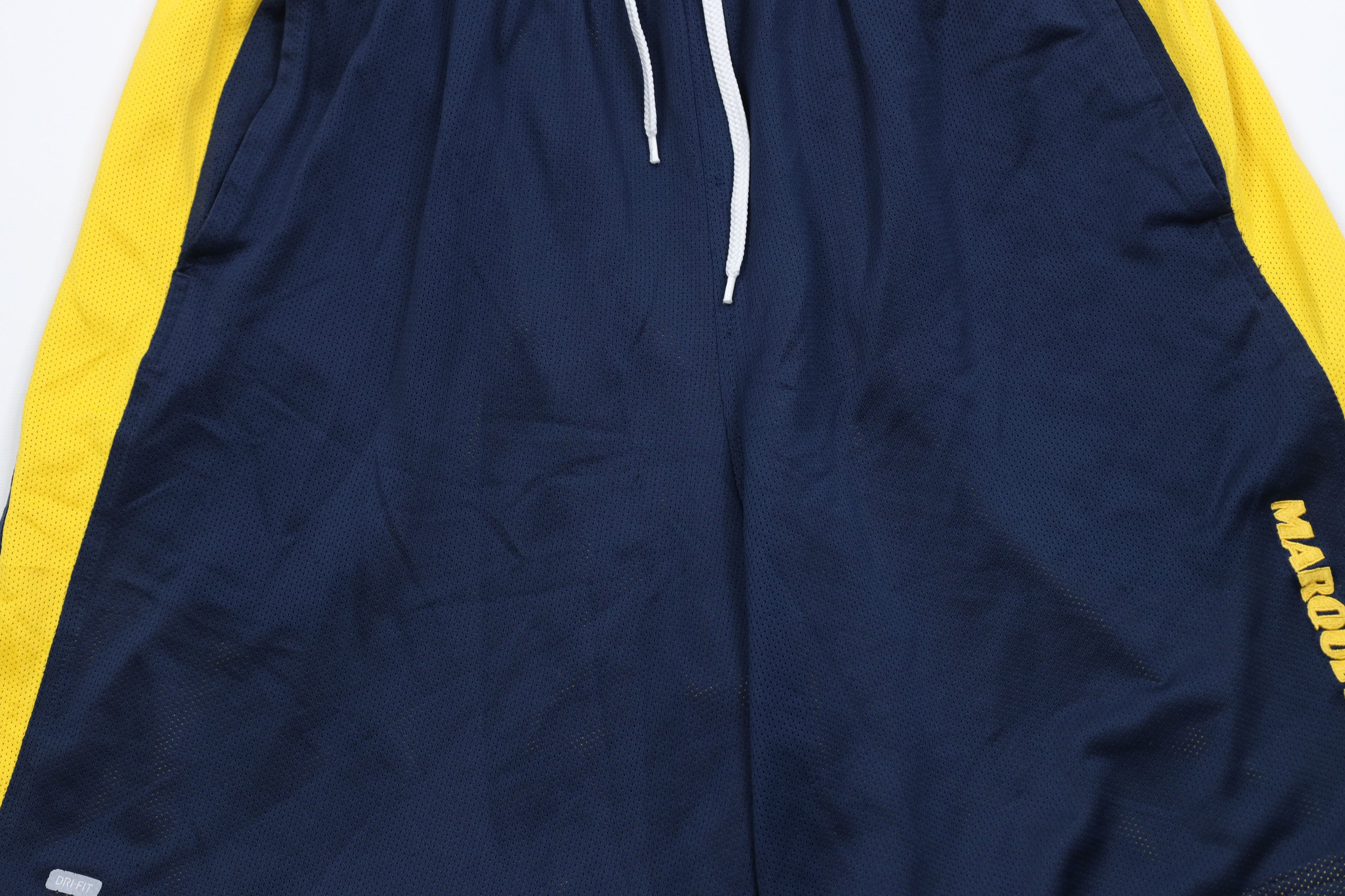 Nike Vintage Nike Swoosh Marquette University Mesh Shorts Blue Size US 32 / EU 48 - 3 Thumbnail