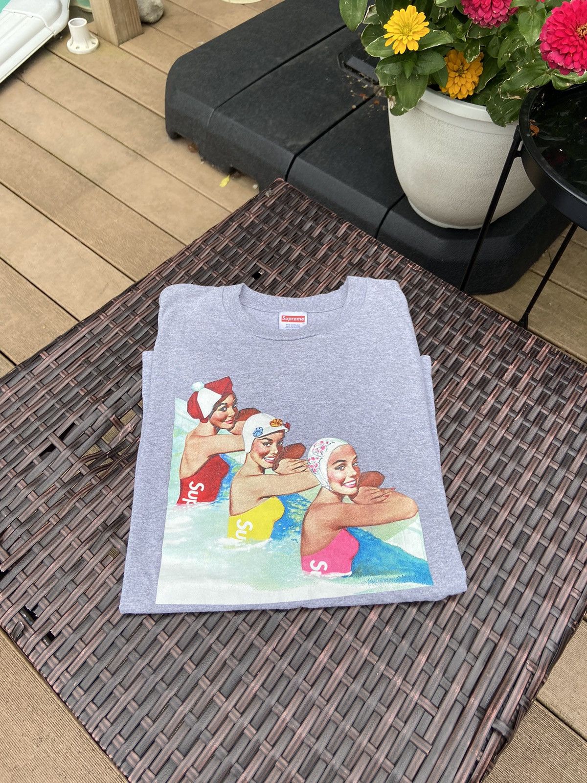 Supreme Supreme swimmers tee Size US M / EU 48-50 / 2 - 1 Thumbnail