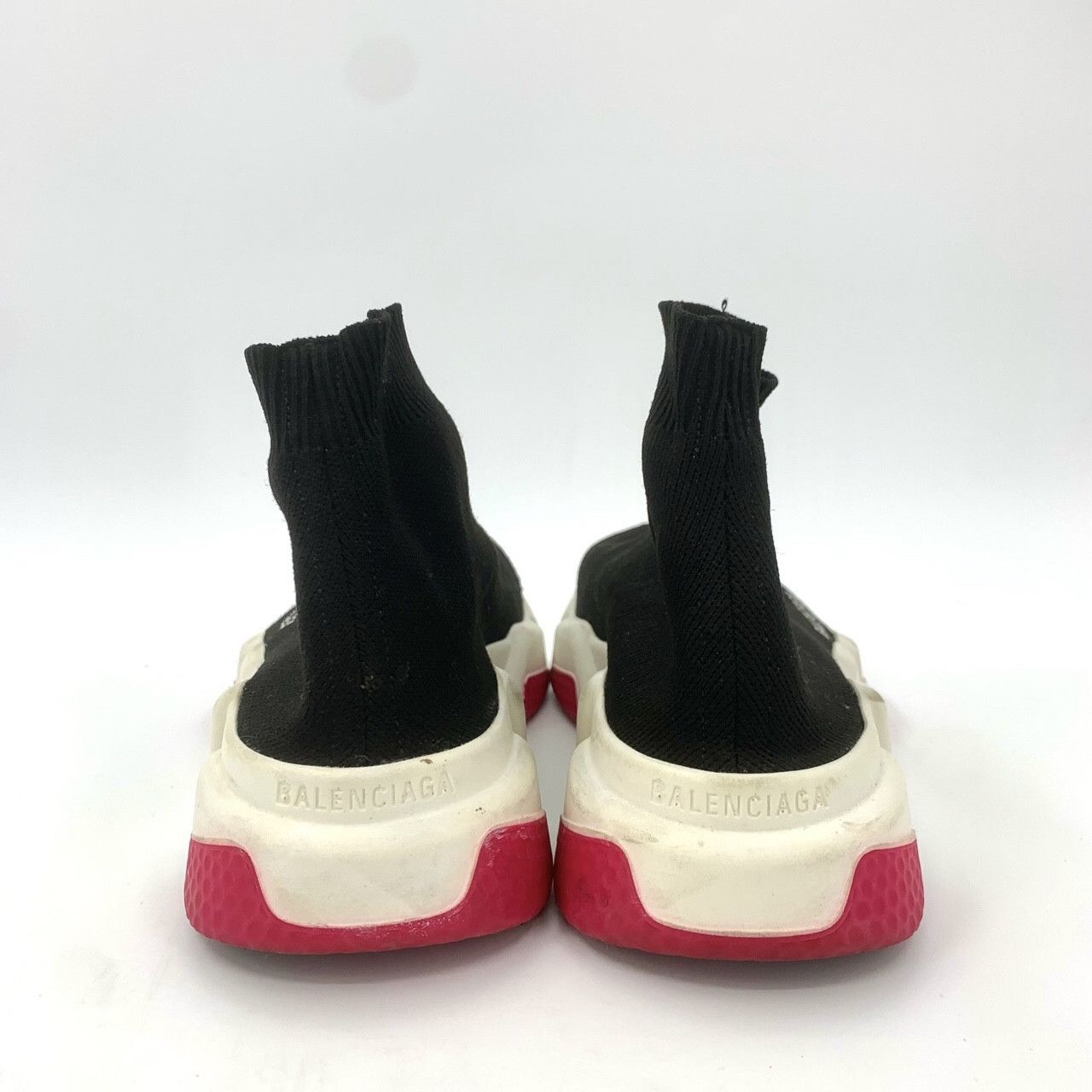 Balenciaga Balenciaga Letter Print Black Sock Sneakers Size US 4 / IT 34 - 4 Thumbnail