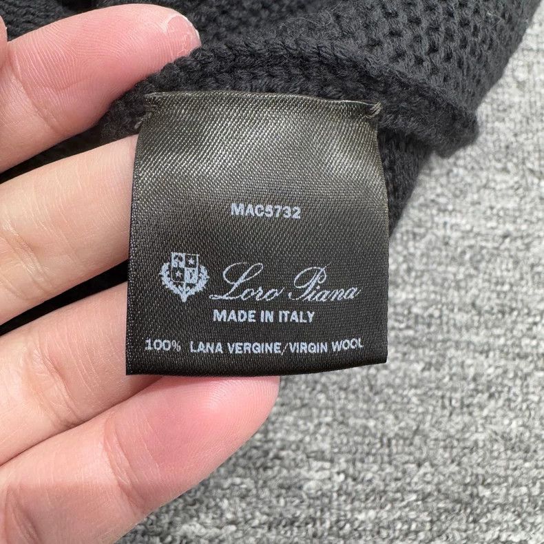 Loro Piana LORO PIANA Knitted cardigan Size US XL / EU 56 / 4 - 4 Thumbnail