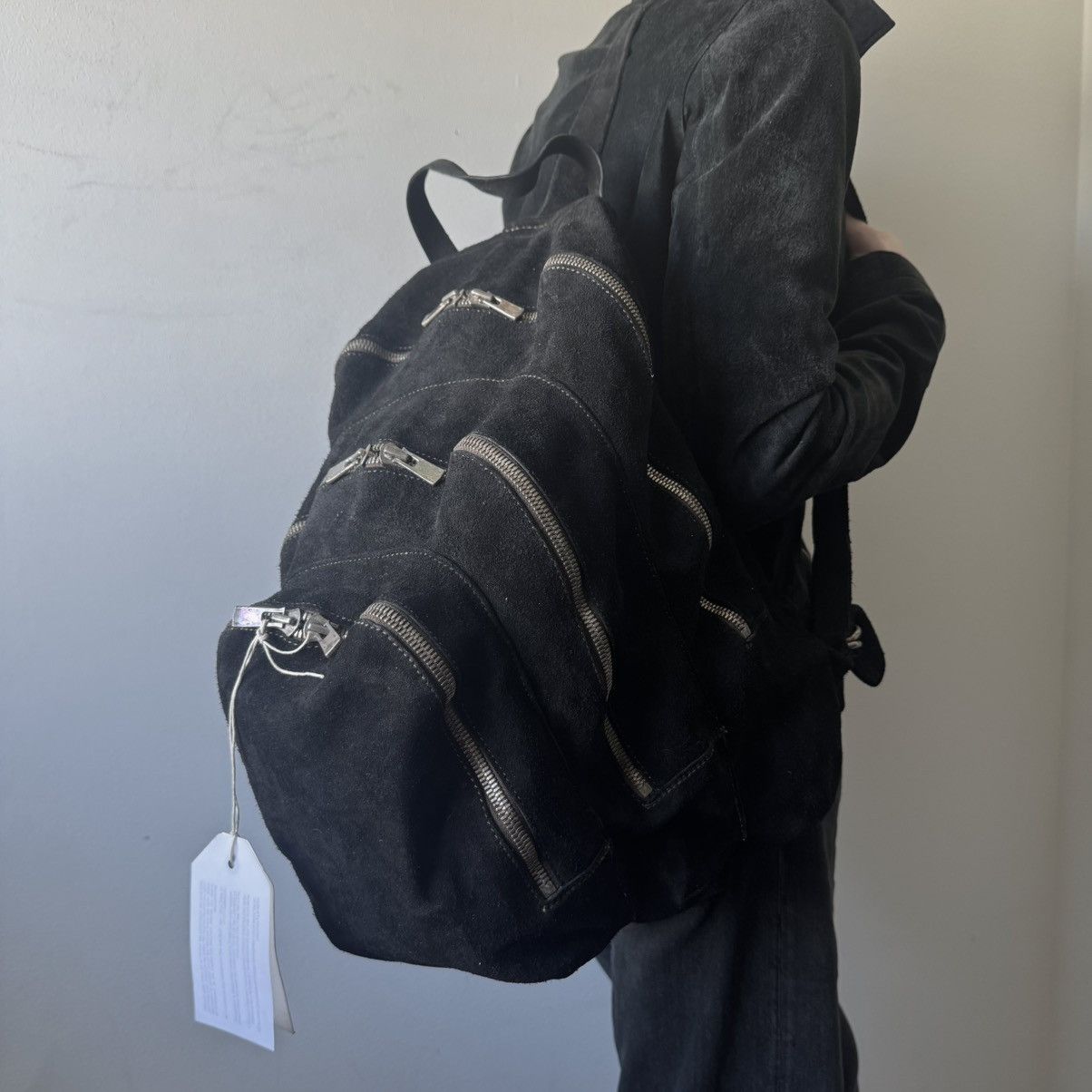 Guidi Guidi PBD04 Reverse Horse Leather Suede Backpack Size ONE SIZE - 12 Thumbnail