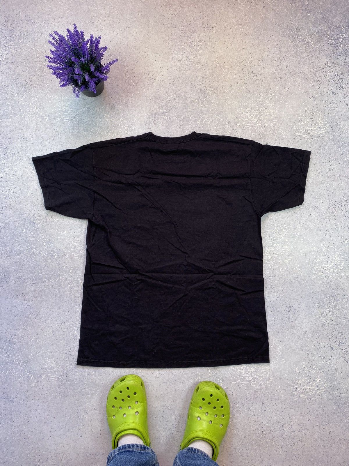 Band Tees × Vintage Vintage Rory Gallagher Men’s Black T-Shirt With Big Logo Size US XL / EU 56 / 4 - 3 Thumbnail