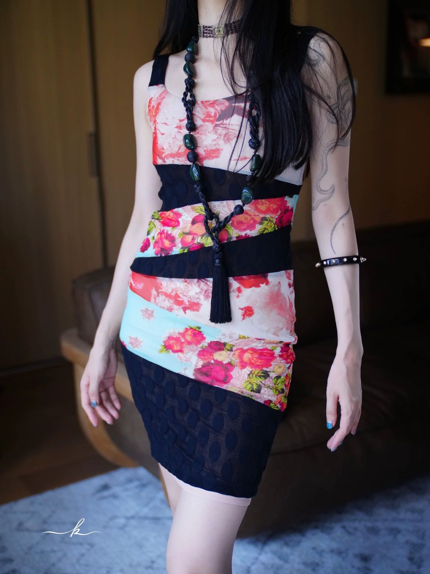 Jean Paul Gaultier JPG Tulle Bodycon Dress XS-S Vintage Size XS / US 0-2 / IT 36-38 - 7 Thumbnail