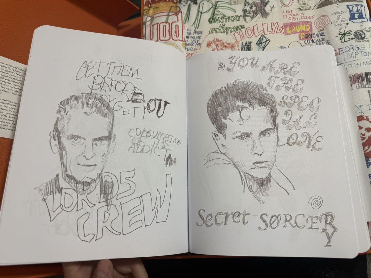 Paly Hollywood Paly Hollywood 1/1 James Franco Signed Sketchbook Rolling St Size ONE SIZE - 9 Thumbnail