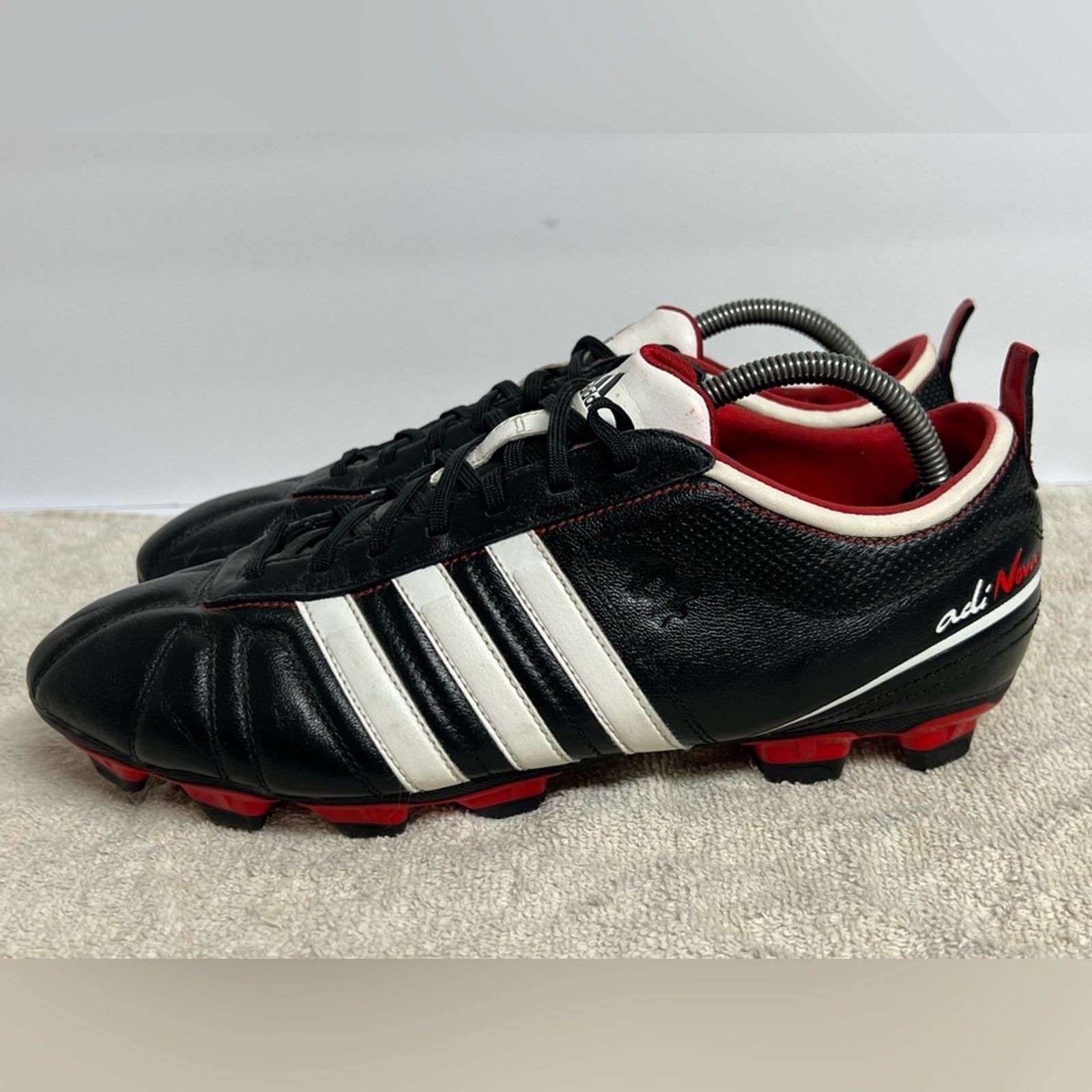 Adidas Adidas AdiNova IV FG 2010 Leather Boots Soccer Cleats RARE Size US 11 / EU 44 - 1 Thumbnail