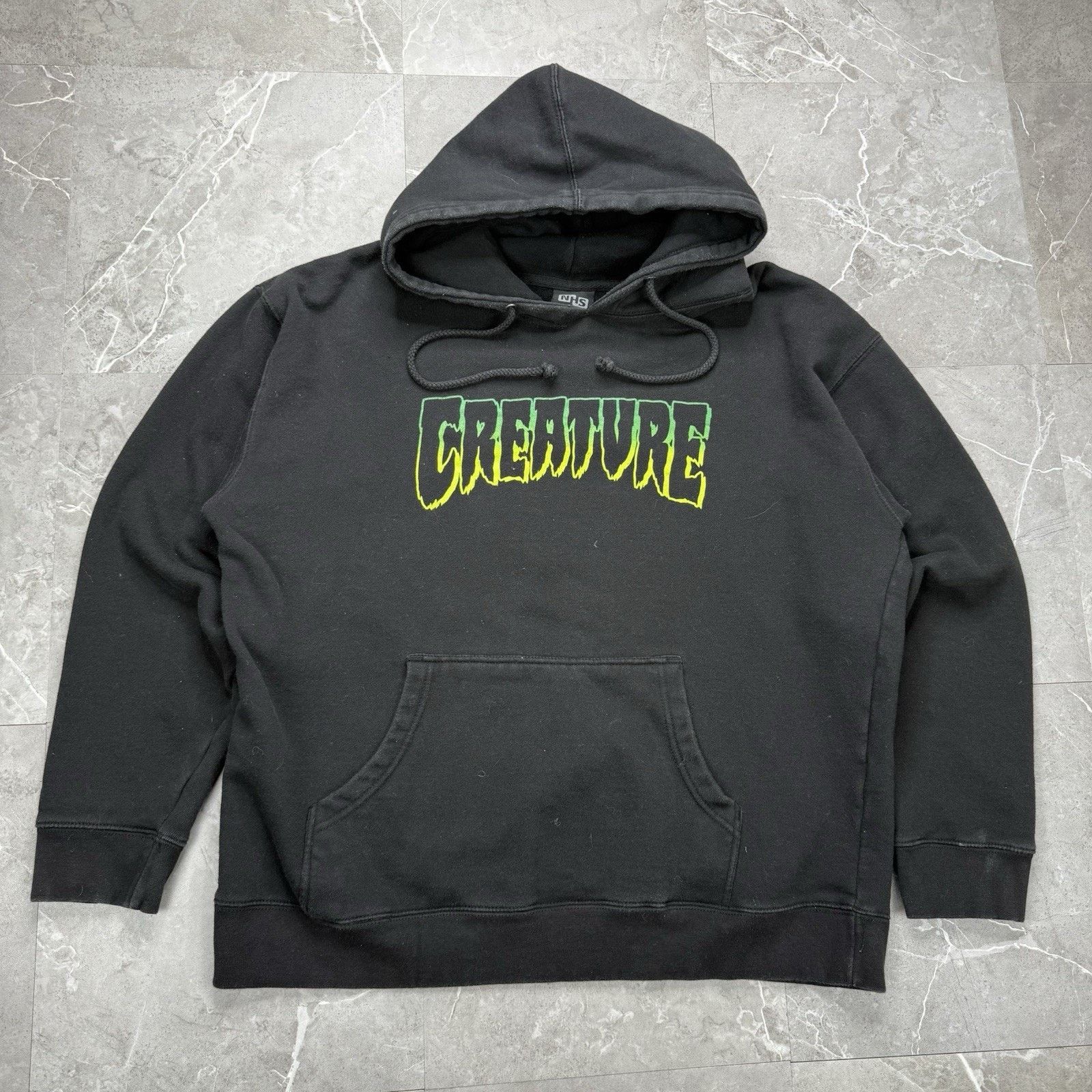 Vintage Vintage Men’s Creature Skate Skateboarding Black Hoodie NHS Size US L / EU 52-54 / 3 - 2 Thumbnail