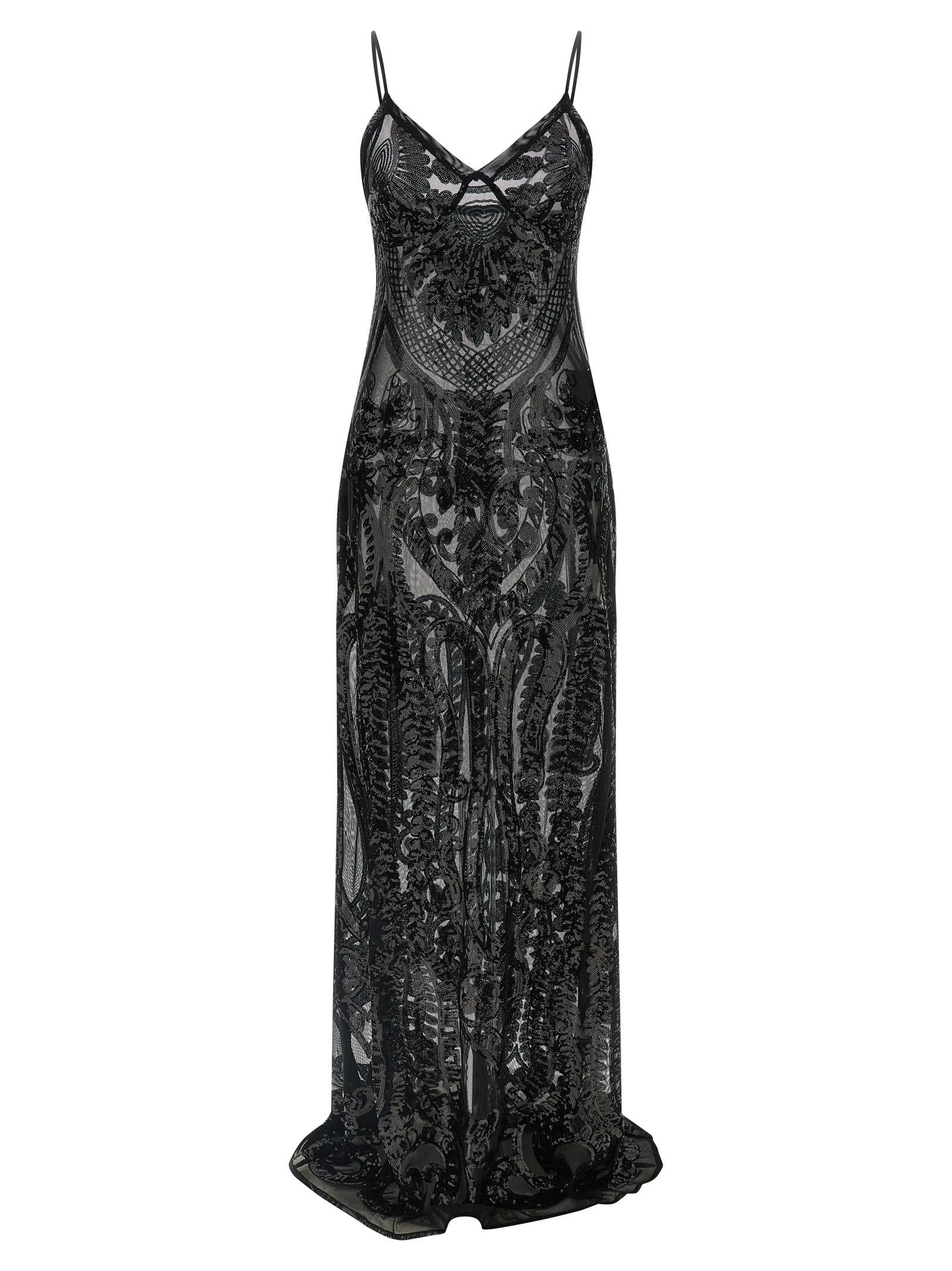 Norma Kamali Sequin Dress Size XS / US 0-2 / IT 36-38 - 1 Thumbnail