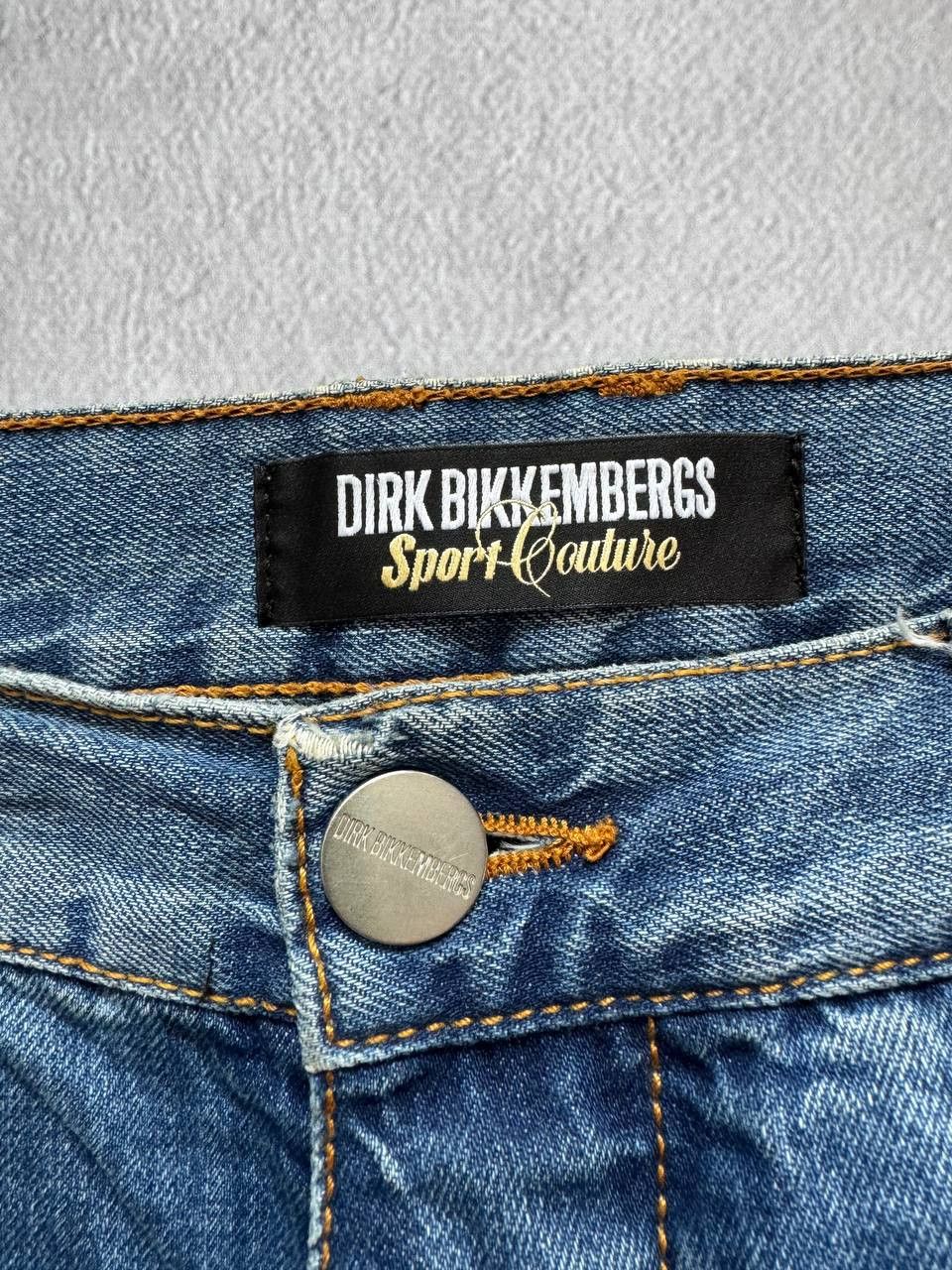 Dirk Bikkembergs Dirk Bikkemberg Logo Distressed Denim Ripped Pants Size US 34 / EU 50 - 8 Thumbnail