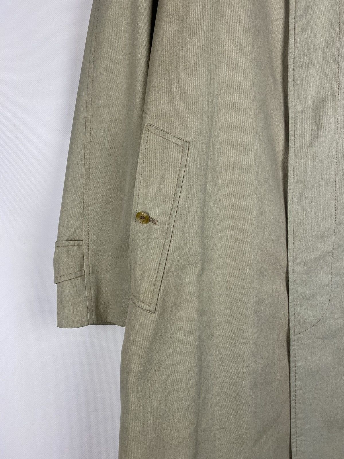 Burberry Burberrys vintage nova check lined men’s trench coat jacket Size US XXL / EU 58 / 5 - 10 Thumbnail