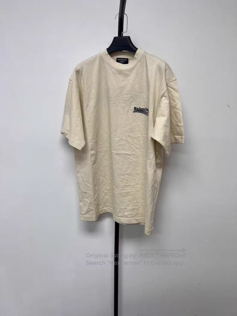 Balenciaga Balenciaga Letter Printed Crew Neck Short Sleeve T-Shirt Size US XS / EU 42 / 0 - 1 Thumbnail