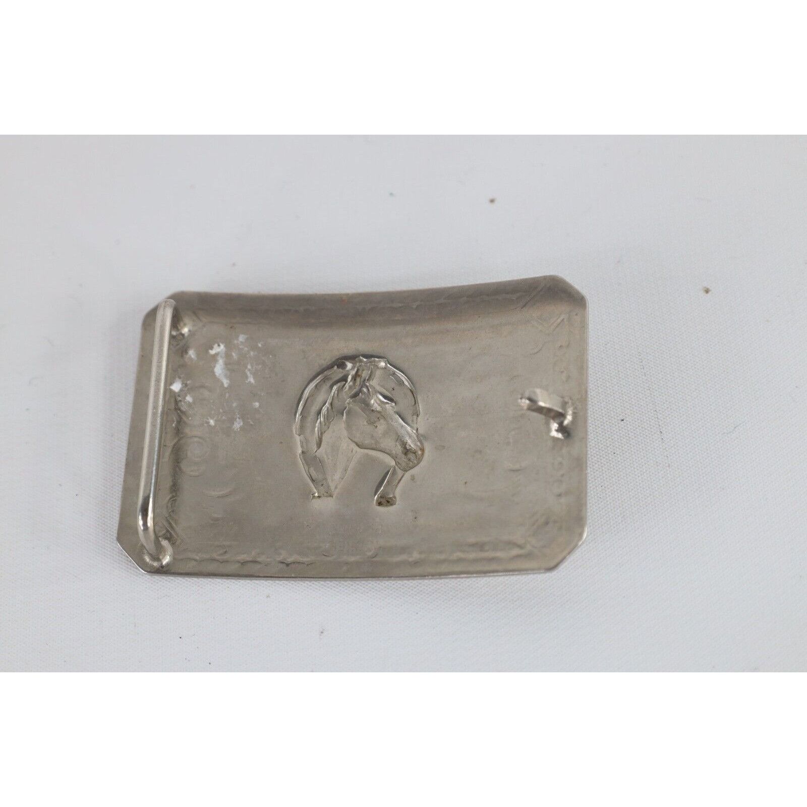 Vintage Vintage 90s Rockabilly Horse Equestrian Belt Buckle Size ONE SIZE - 2 Thumbnail