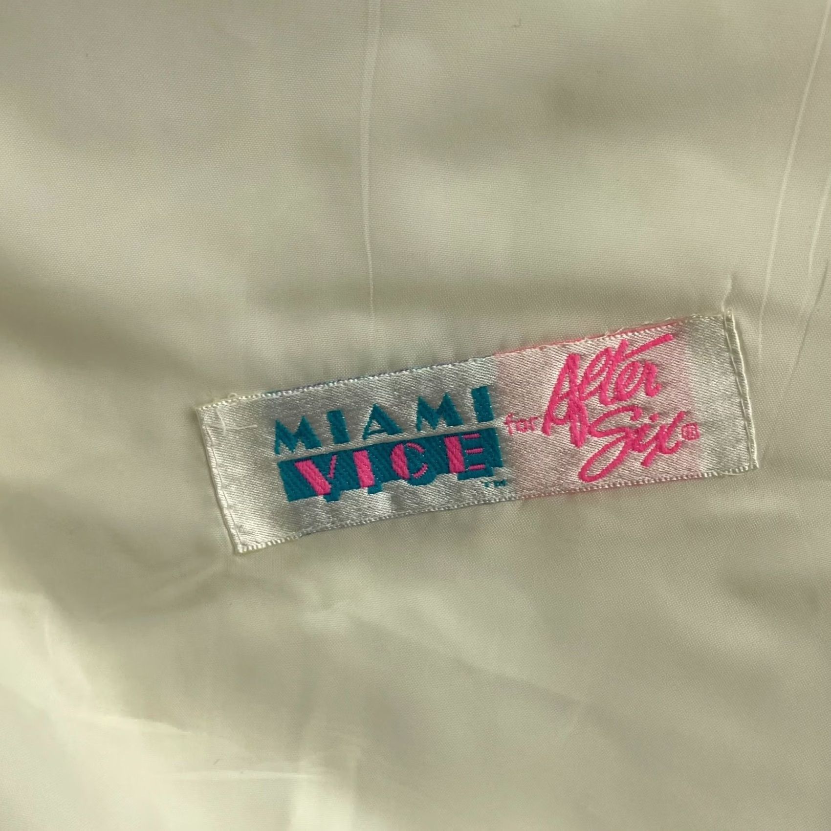After Six VINTAGE After Six Tuxedo Jacket White Men's 54R Miami Vice USA Size 54R - 6 Thumbnail