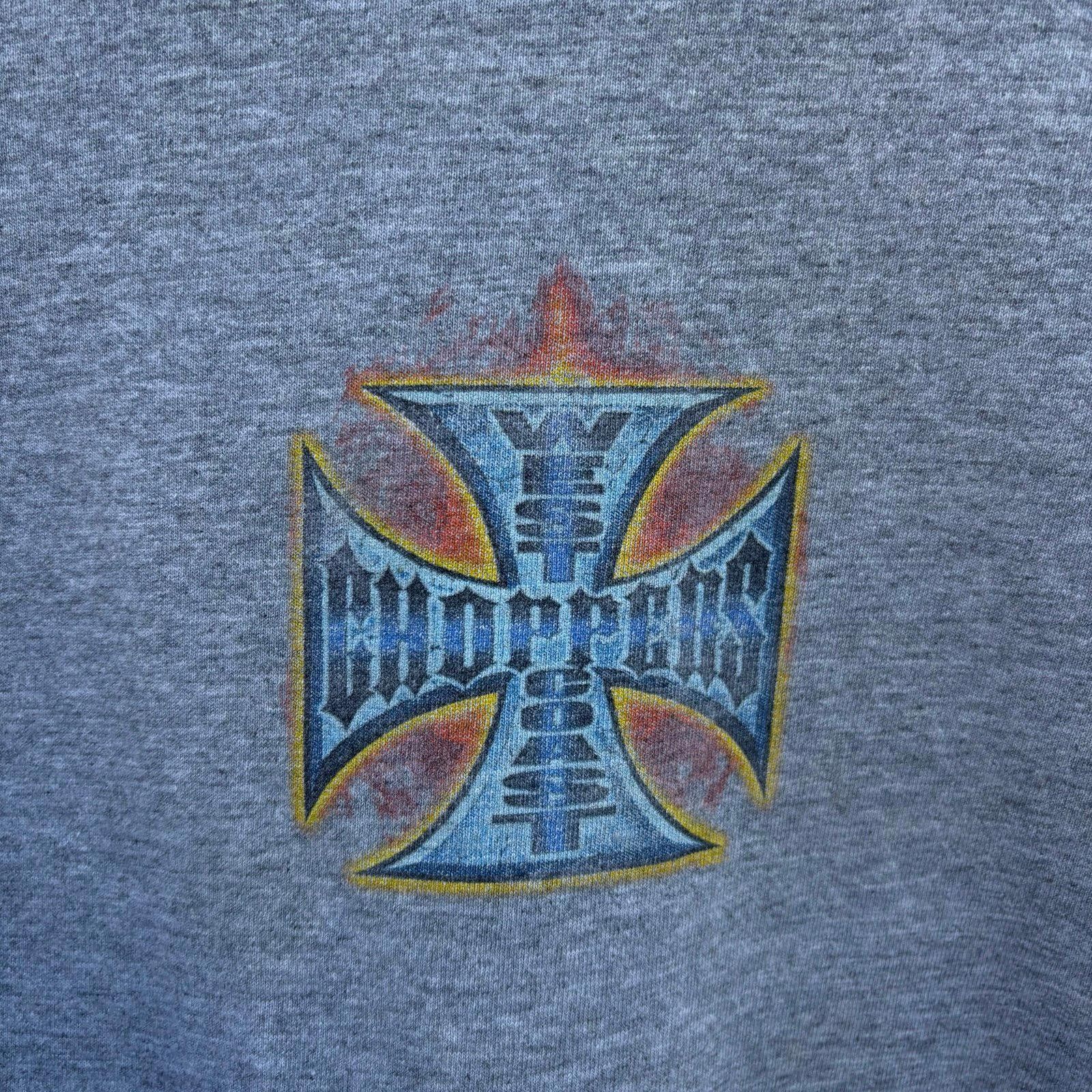 West Coast Choppers Vintage West Coast Choppers Tshirt Size US XL / EU 56 / 4 - 5 Thumbnail