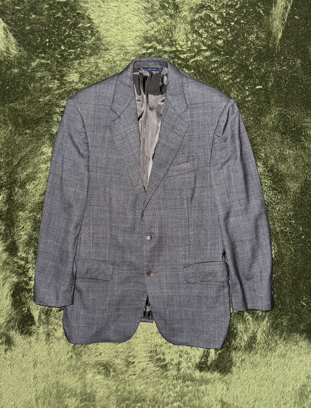 Brooks Brothers [38S] Brooks Brothers USA Made in Italy Check Blazer Size 38S - 1 Thumbnail