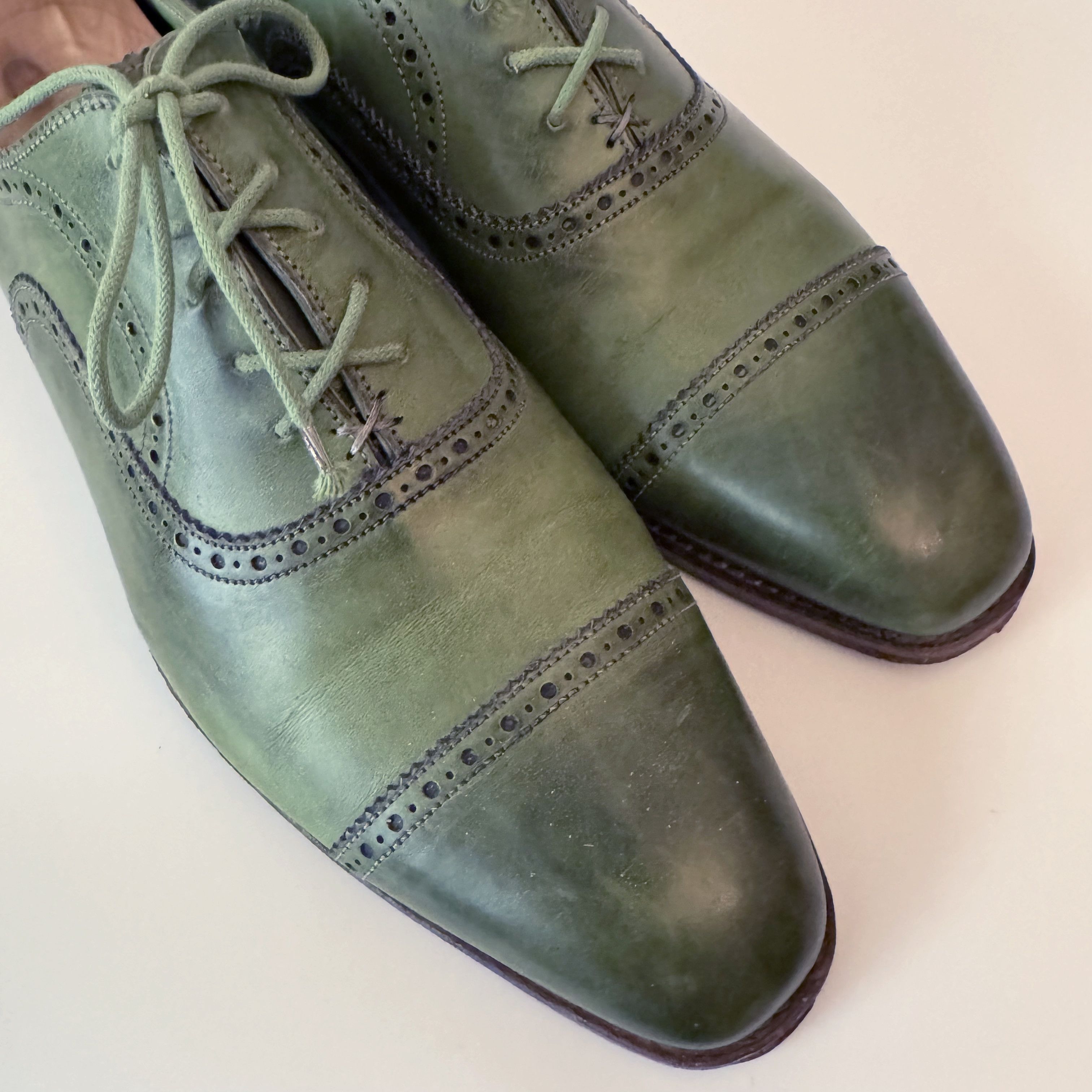 Barker Black BARKER BLACK Haraboro Cap Toe Oxfords Size US 8 / EU 41 - 2 Thumbnail