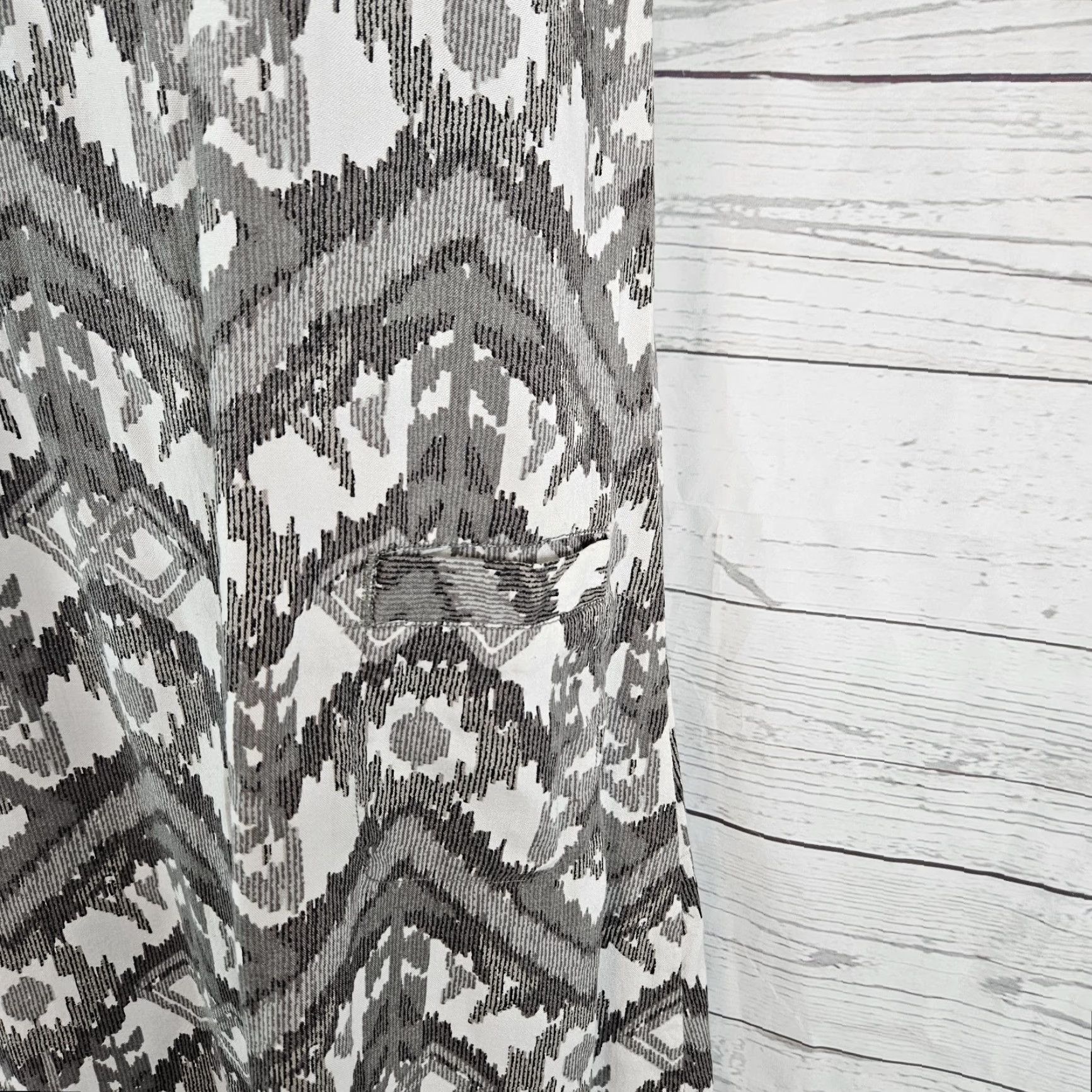 KAVU Kavu Dress Womens Sz XS Gray White Sleeveless Scoop Neck Size XS / US 0-2 / IT 36-38 - 3 Thumbnail