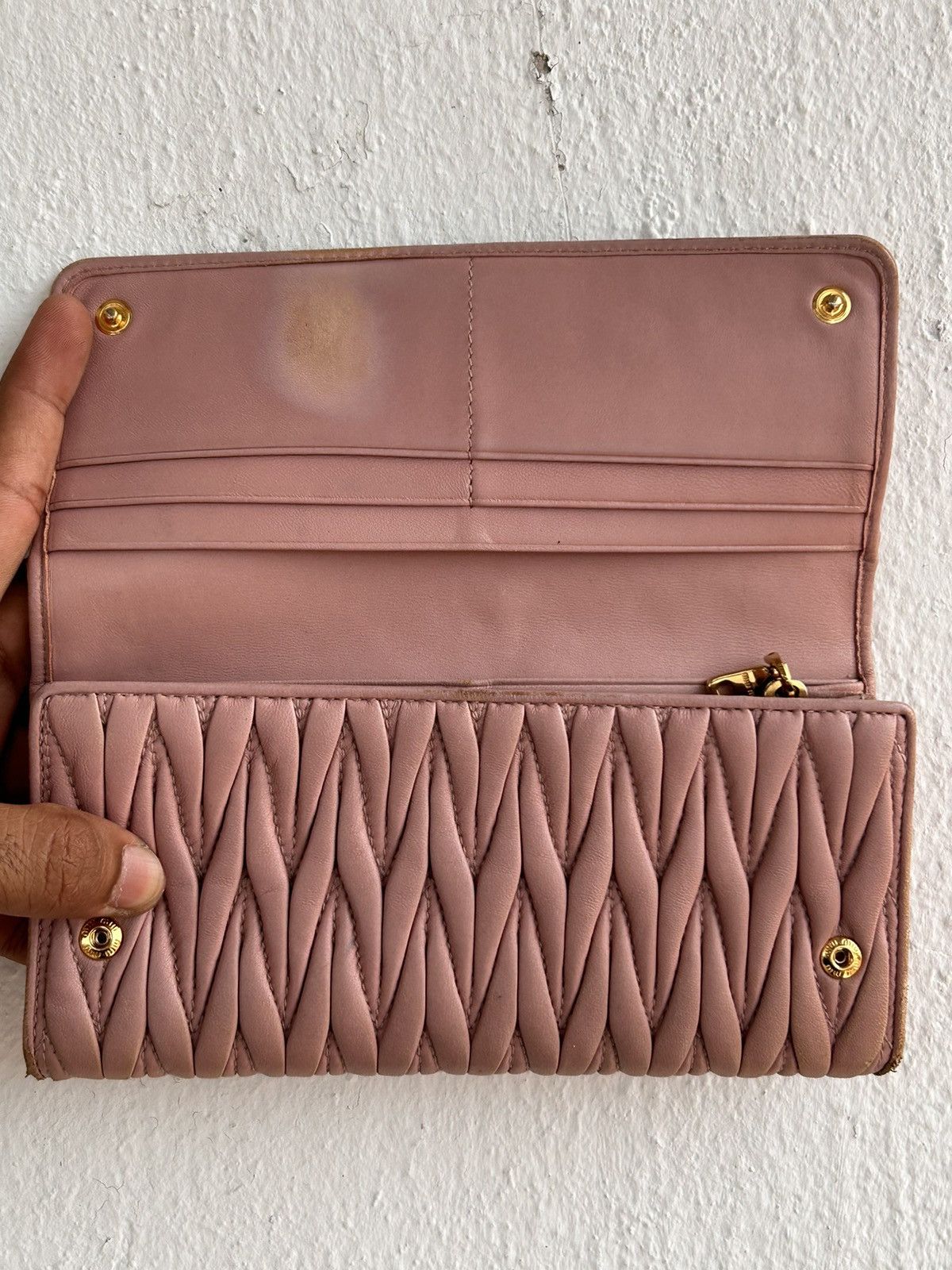 Miu Miu Miumiu Long Wallet Vintage Size ONE SIZE - 14 Thumbnail