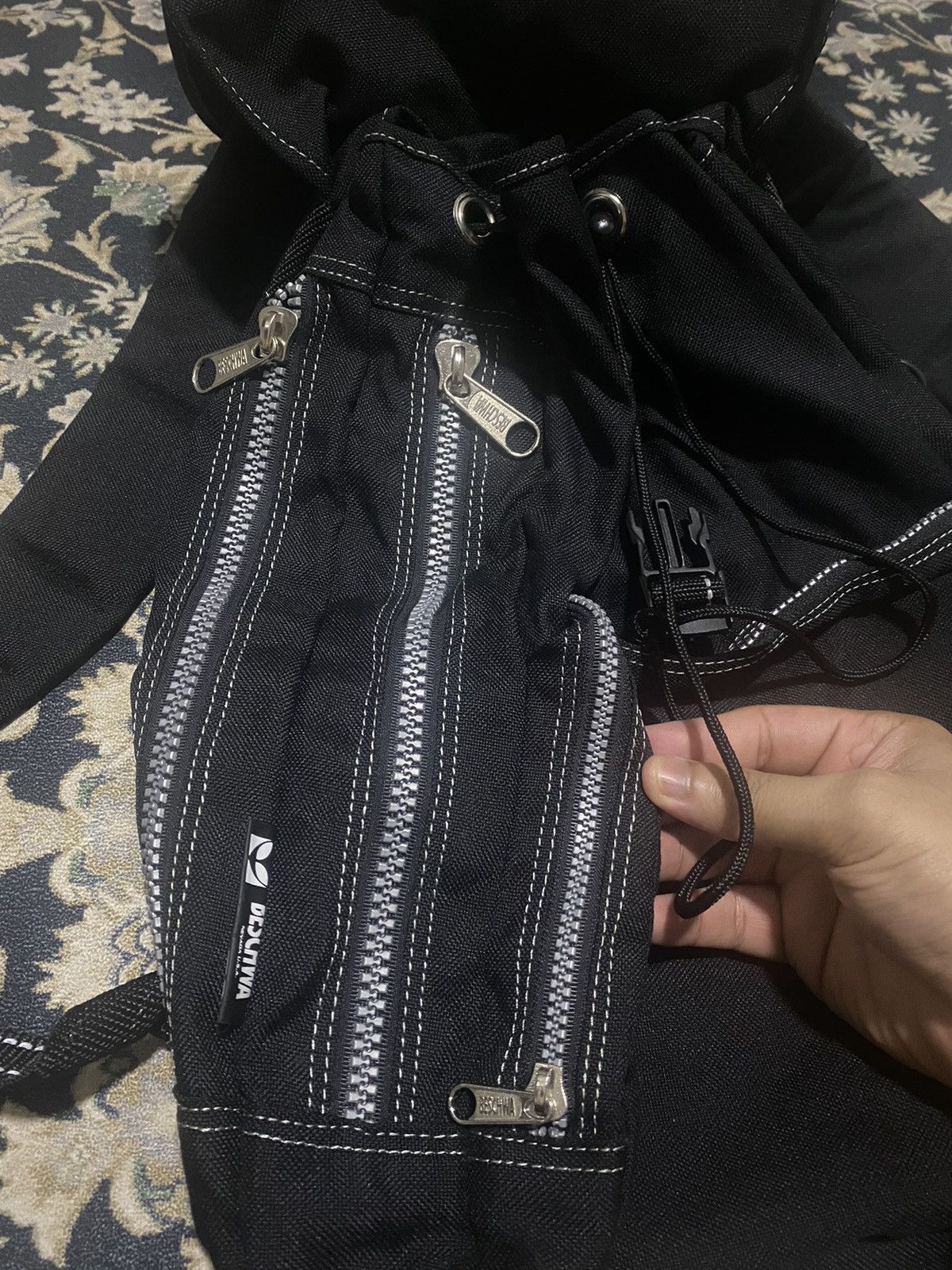 Alien Workshop × Issey Miyake × Vintage VTG 90’s Beschwa Alien Workshop Tactical Rucksack Backpack Size ONE SIZE - 5 Thumbnail