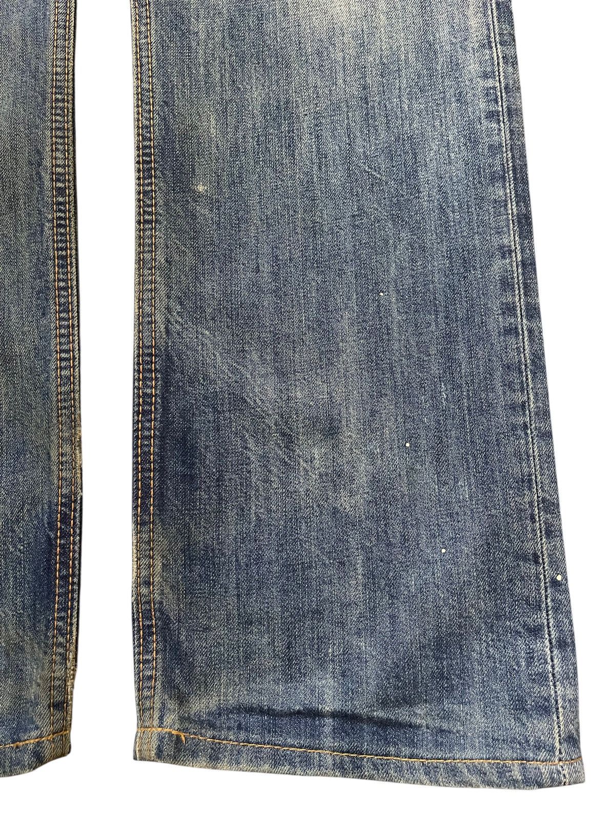 Edwin Vintage Japan Edwin Mud Wash Painted Style Distress Jeans Size US 32 / EU 48 - 8 Thumbnail