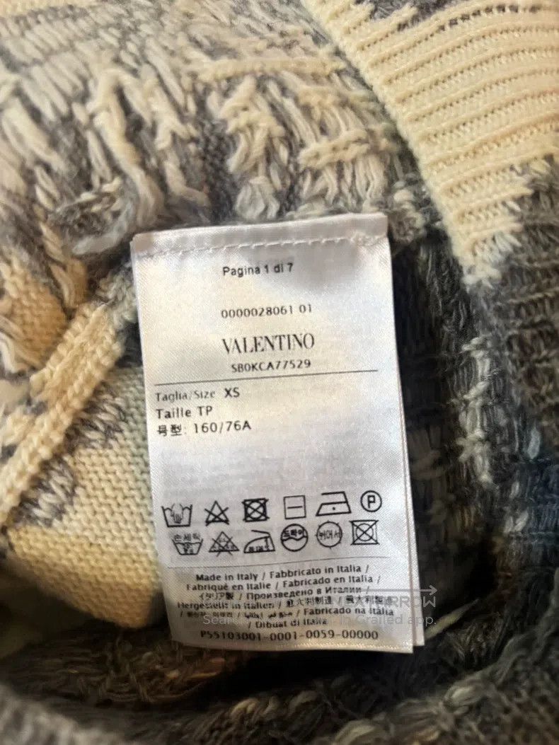 Other Valentino Sheep wool hooded sweatshirt top Size XS / US 0-2 / IT 36-38 - 5 Thumbnail