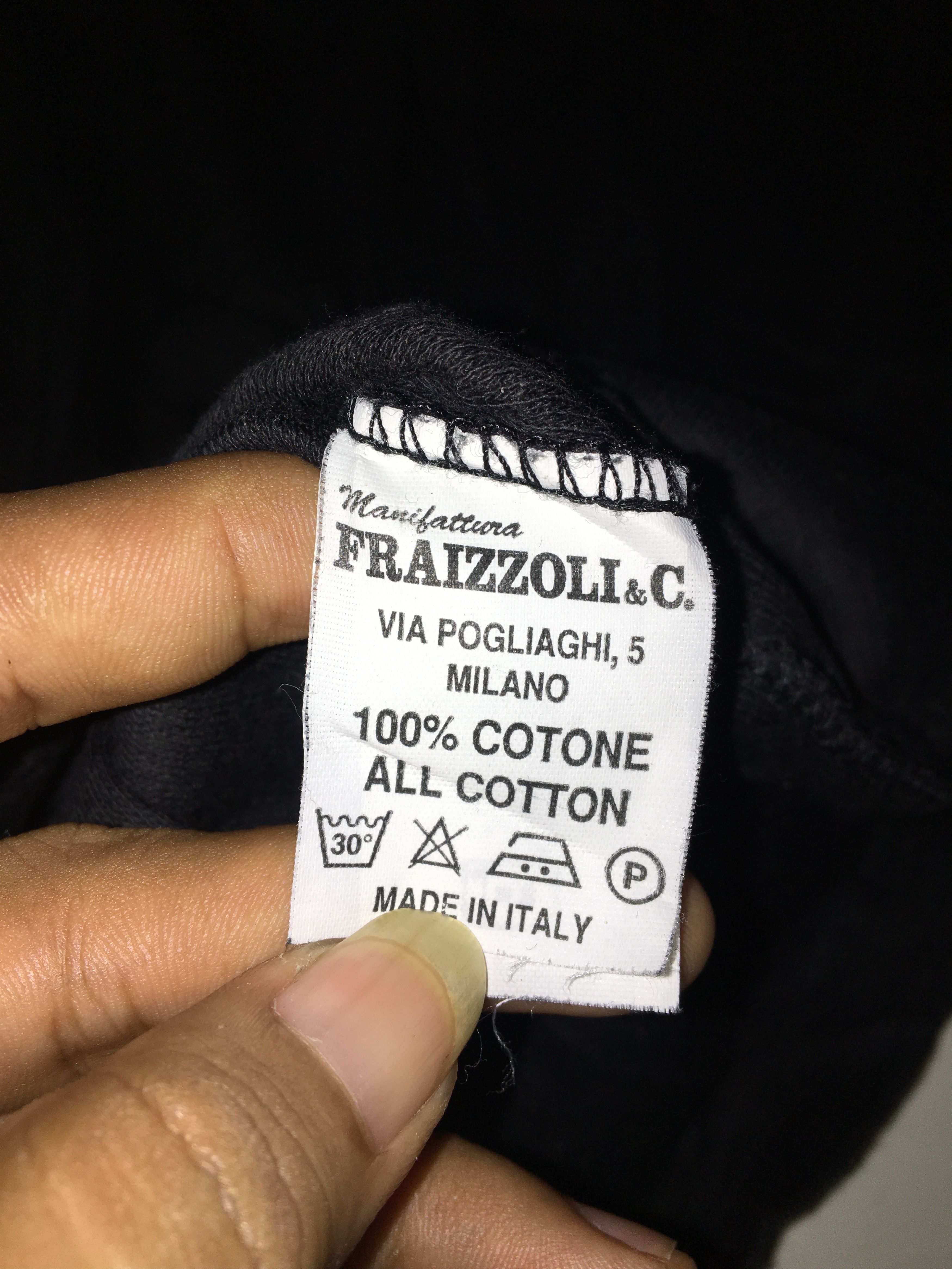 Vintage FRAIZZOLI MILANO LONG SLEEVE BASIC Size US L / EU 52-54 / 3 - 6 Thumbnail