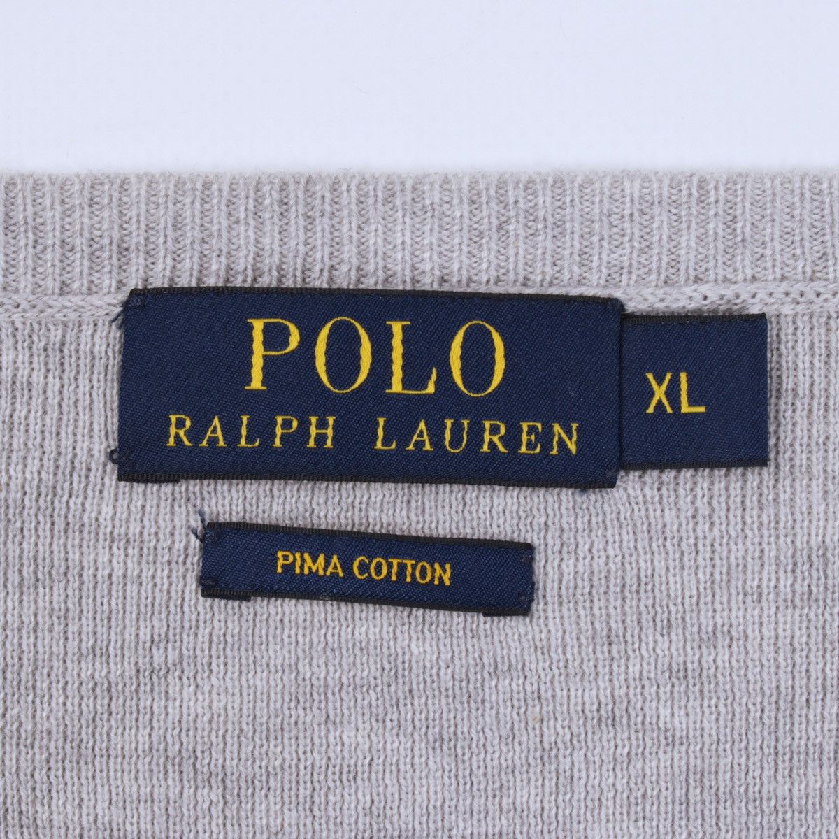 Designer × Polo Ralph Lauren × Ralph Lauren POLO Ralph Lauren Cotton V-neck Sweater Pullover Jumper Size US XL / EU 56 / 4 - 9 Thumbnail