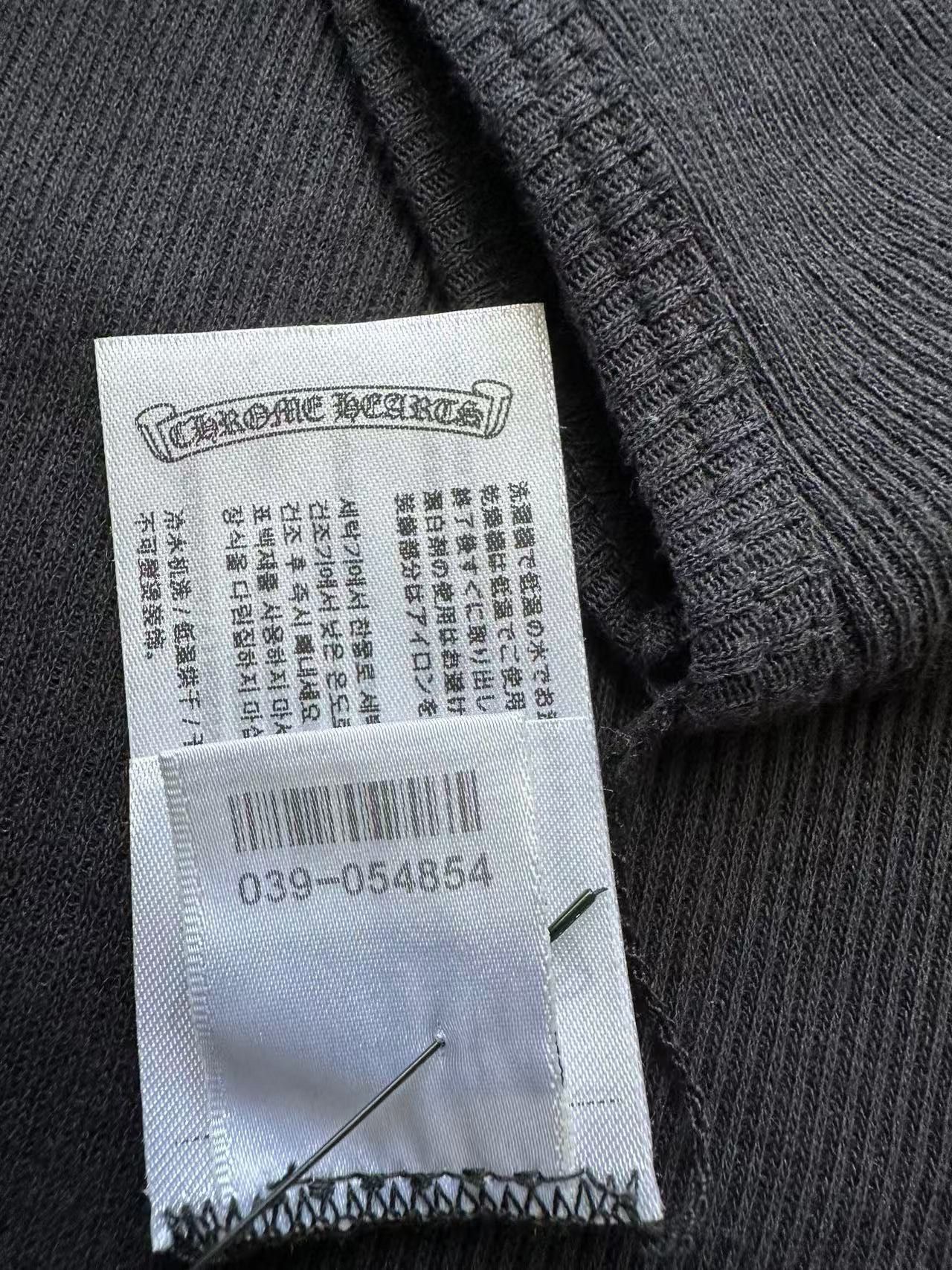 Chrome Hearts Chrome Hearts Black Horseshoe Logo Tank Top Size S / US 4 / IT 40 - 10 Thumbnail