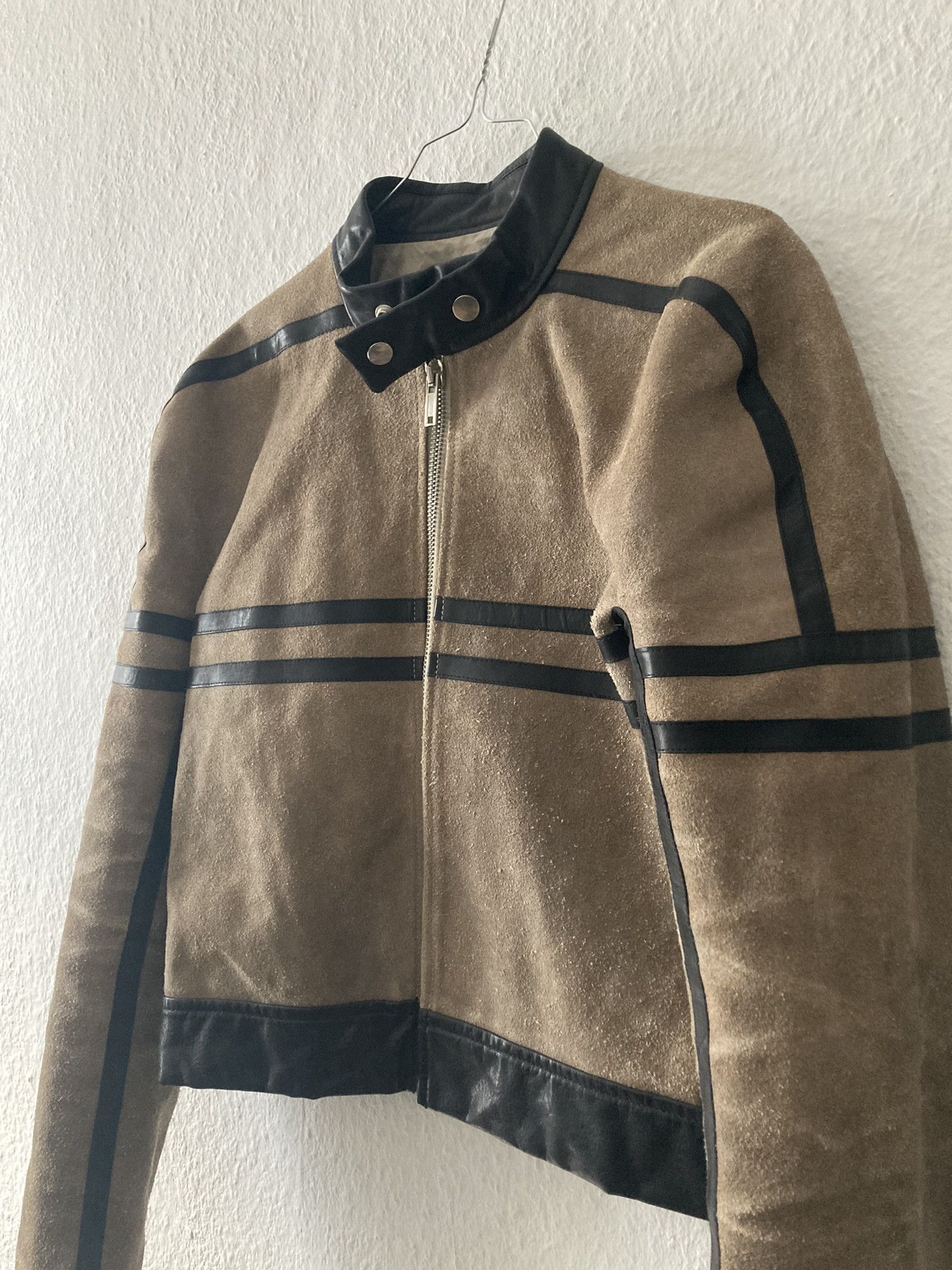 Rick Owens FW12 "MOUNTAIN" Cropped Runway Cow Leather Jacket Rick Owens Size US L / EU 52-54 / 3 - 5 Thumbnail