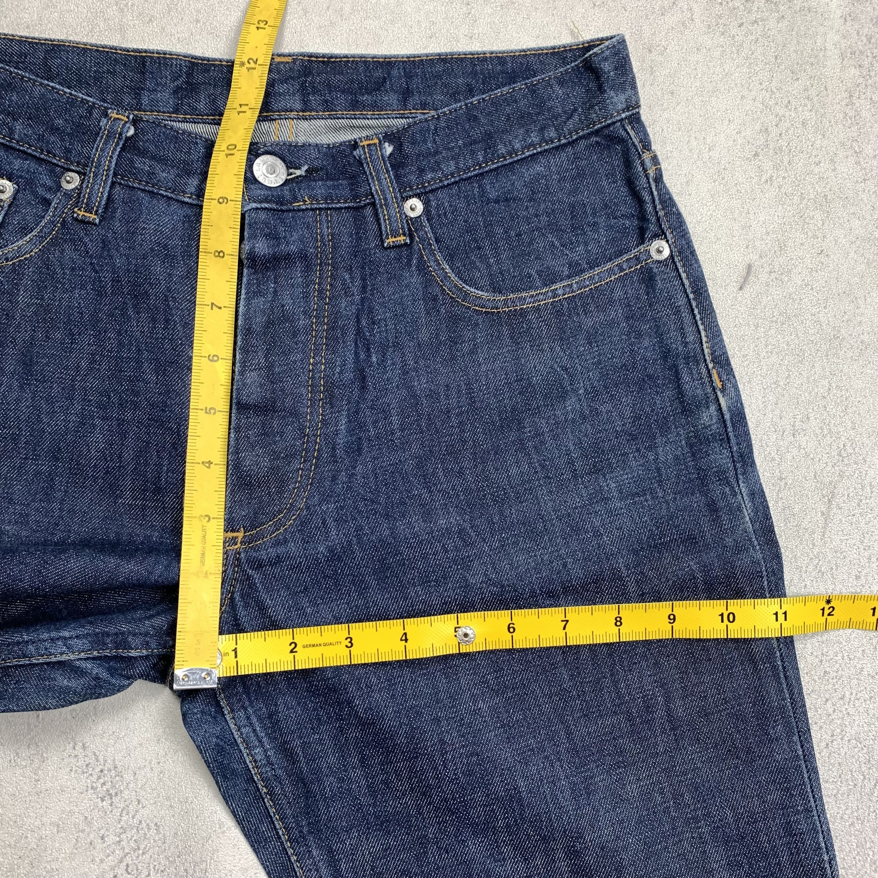 Helmut Lang 1999 Helmut Lang Classic Raw Denim Italian Cut Size US 28 / EU 44 - 12 Thumbnail