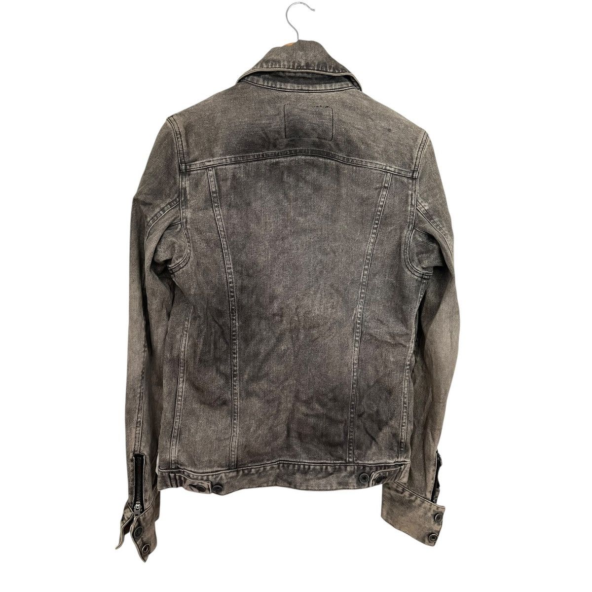 Lgb multi zip denim jacket