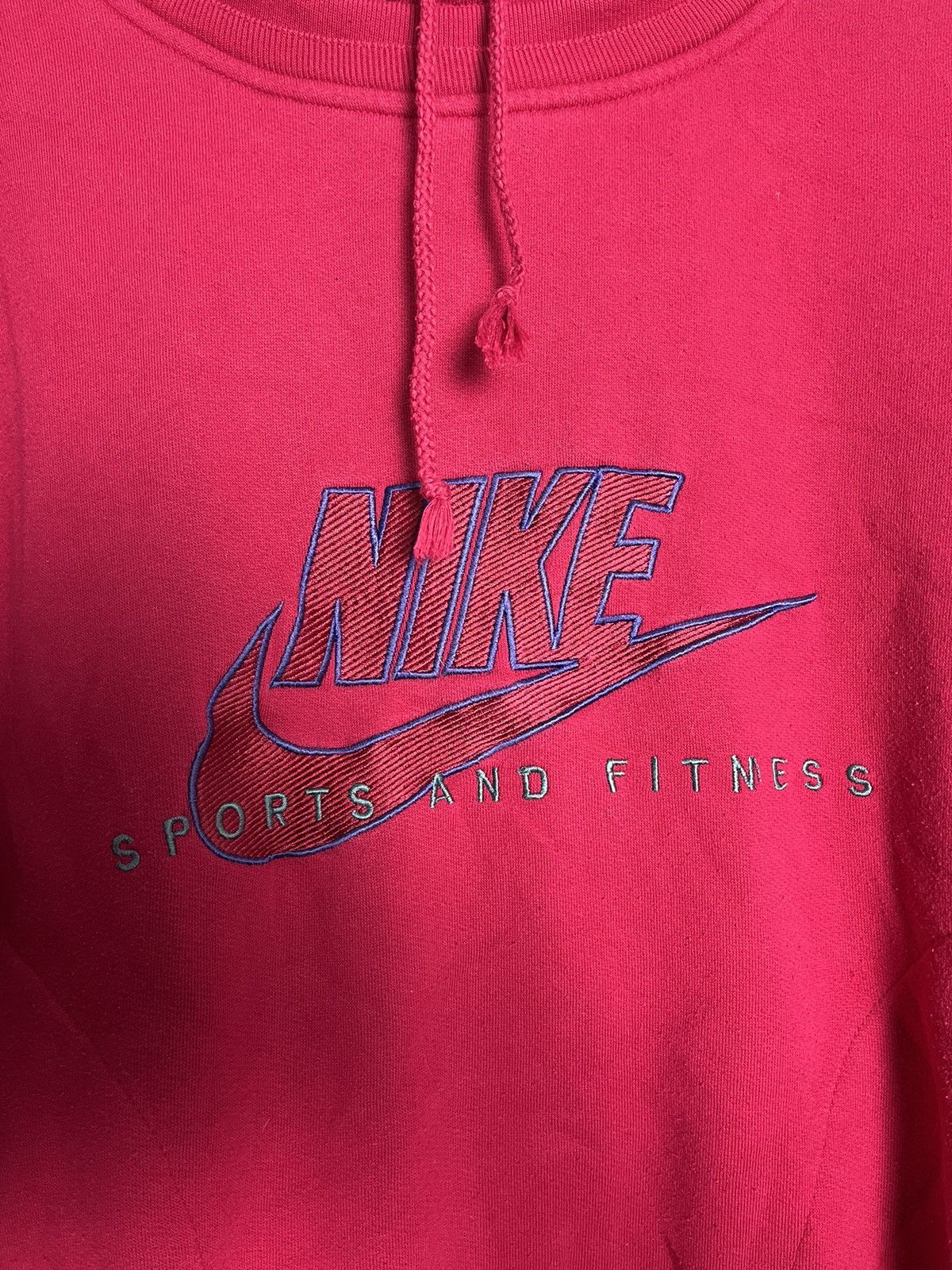 Other Vintage Nike hoodie 90s big logo swoosh Size US XXL / EU 58 / 5 - 2 Thumbnail