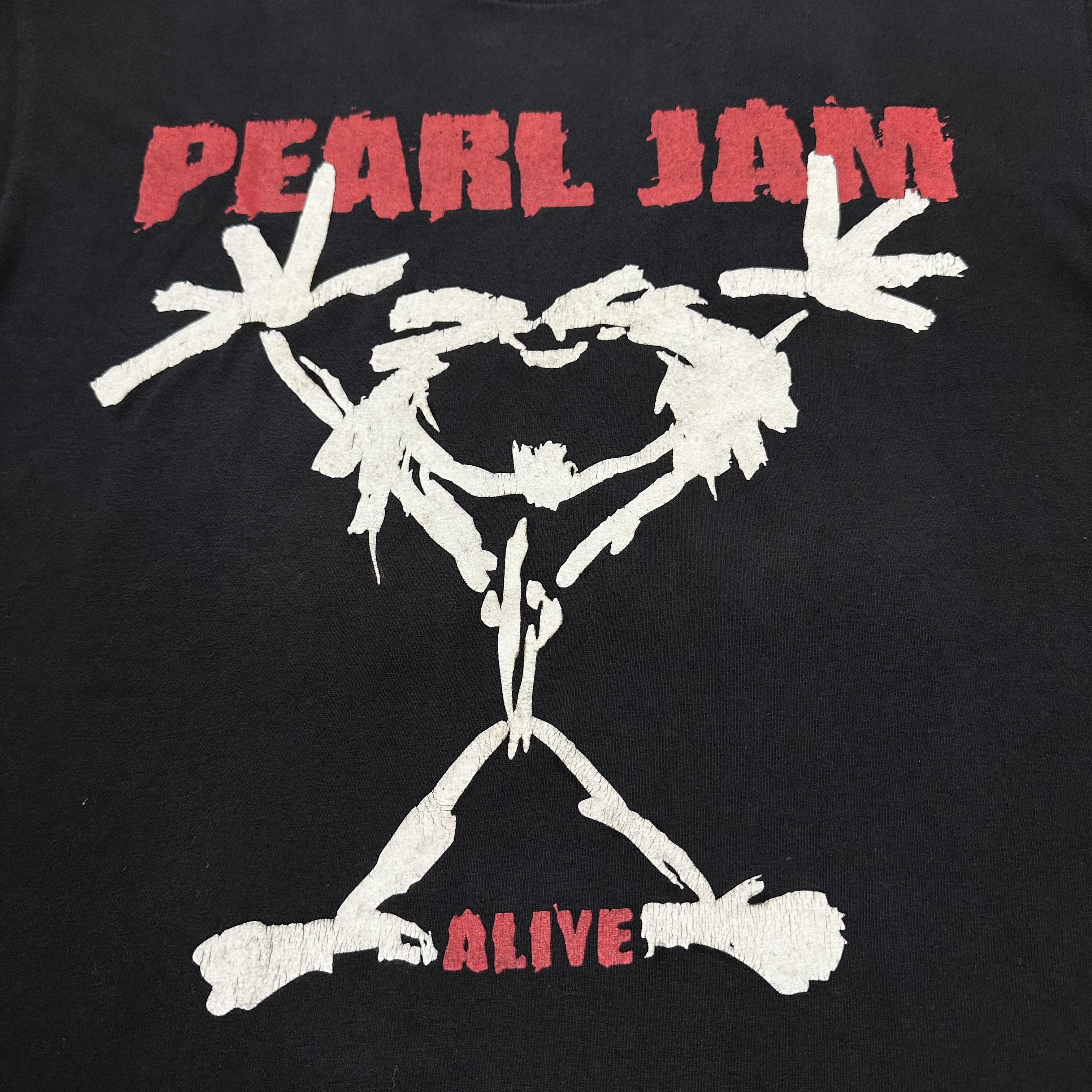 Band Tees Vintage Pearl Jam Alive Tee Size US L / EU 52-54 / 3 - 2 Thumbnail