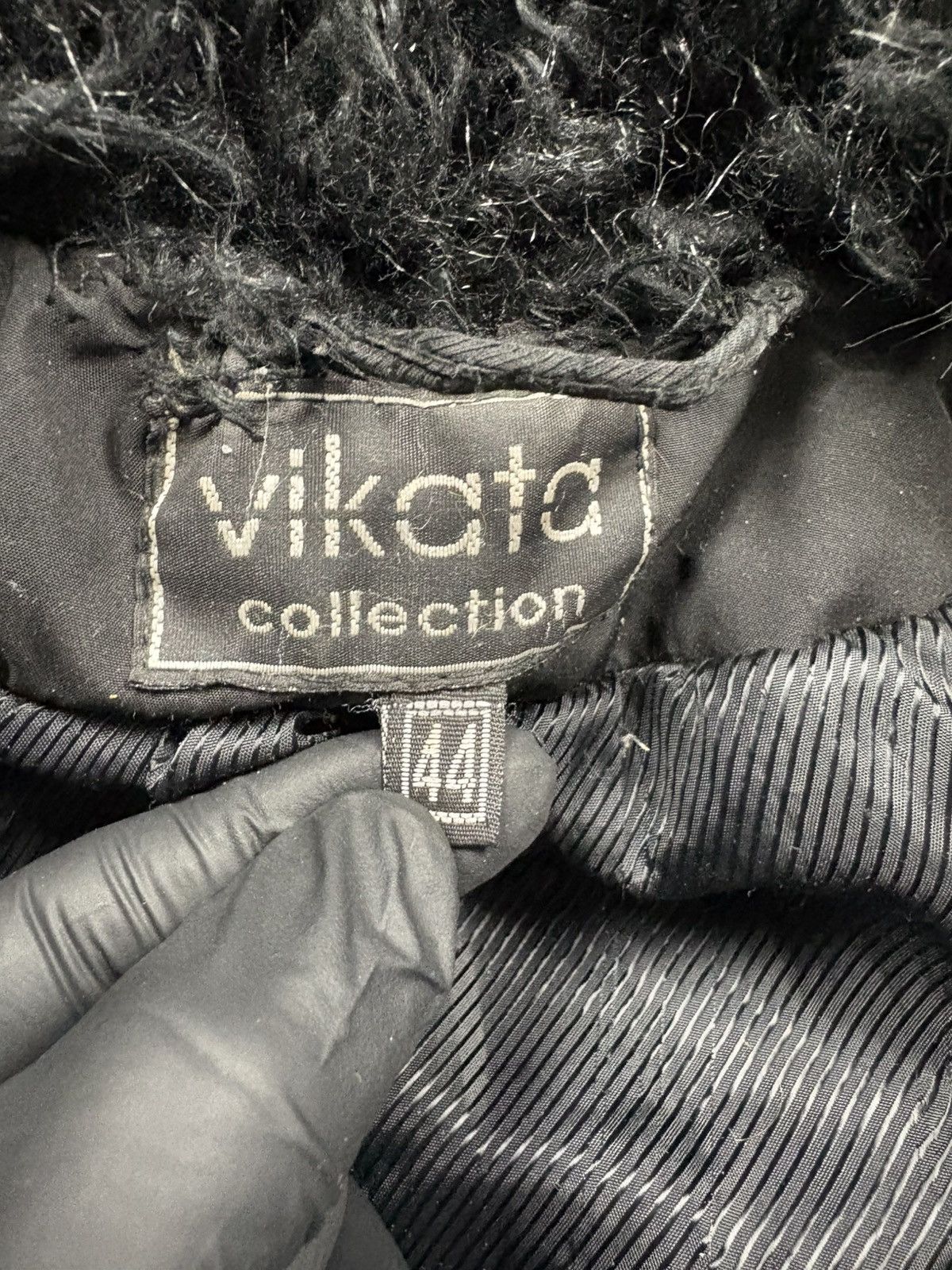 Vintage Vintage Karakul Lamb Fur Hooded Jacket With Faux Fur Trim S Size S / US 4 / IT 40 - 21 Thumbnail