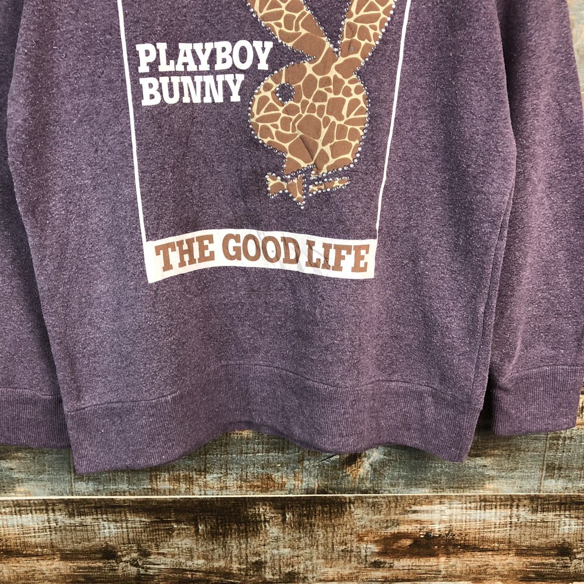 Playboy Play Boy Purple Sweatshirt #A1929 Size US M / EU 48-50 / 2 - 6 Thumbnail