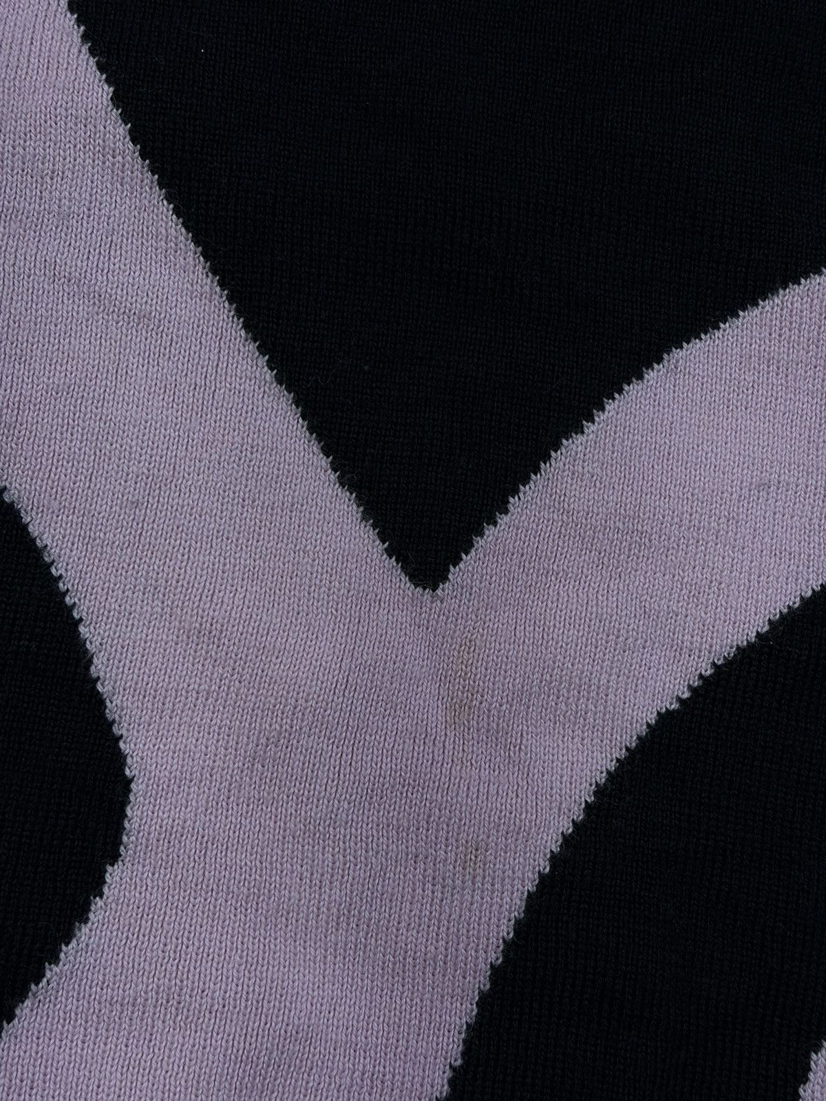 Other Coccole Sweater Abstract Geometric Merino Wool Italy Size L / US 10 / IT 46 - 2 Thumbnail