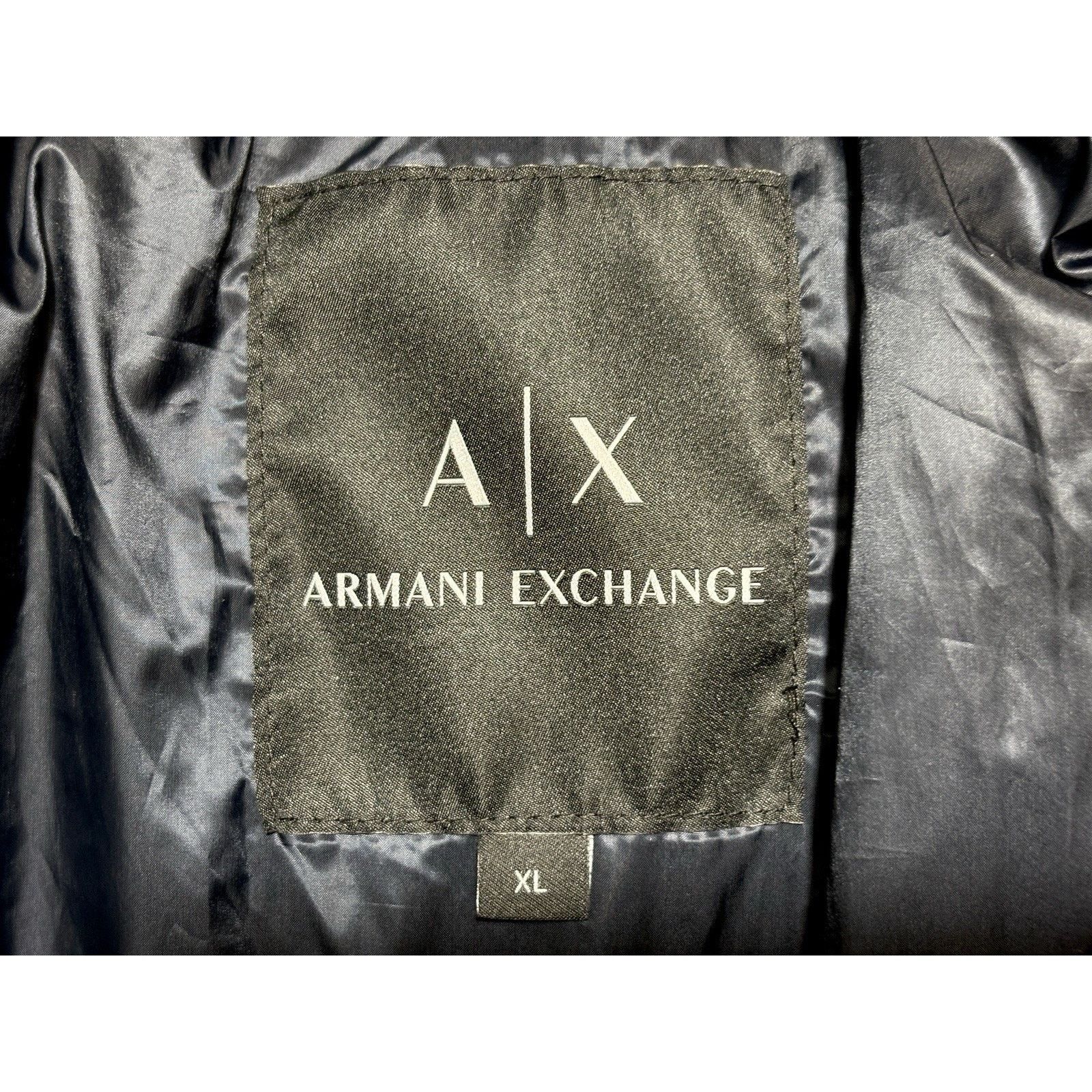 Armani Exchange Armani Exchange Oversized Puffer Jacket Hooded Skyline XL Size US XL / EU 56 / 4 - 11 Thumbnail