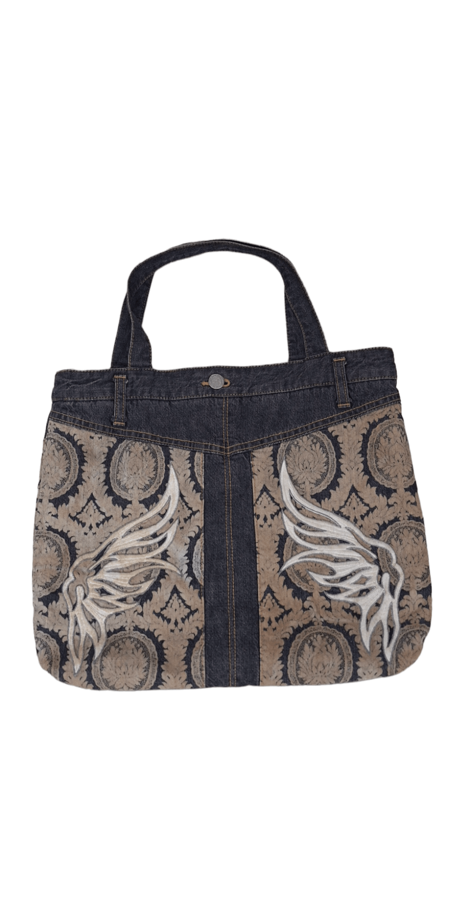 CABANE de ZUCCa × Zucca Rare Zucca Nice Design Embroidery Tote Bag Size ONE SIZE - 1 Thumbnail