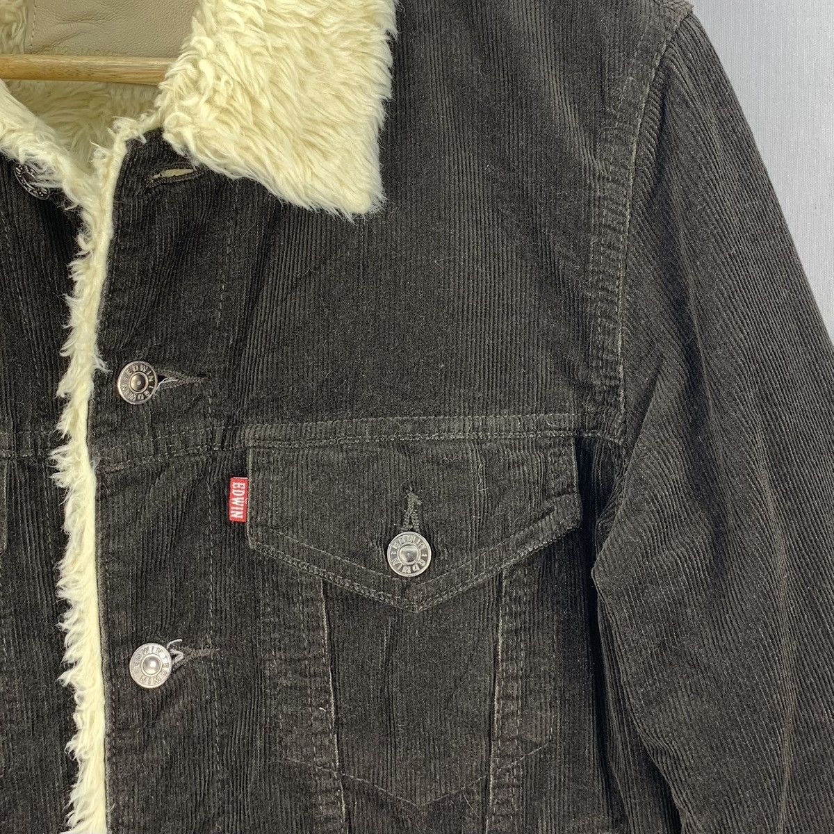 Edwin Vintage Edwin 503 Corduroy Trucker Jacket Size US S / EU 44-46 / 1 - 4 Thumbnail