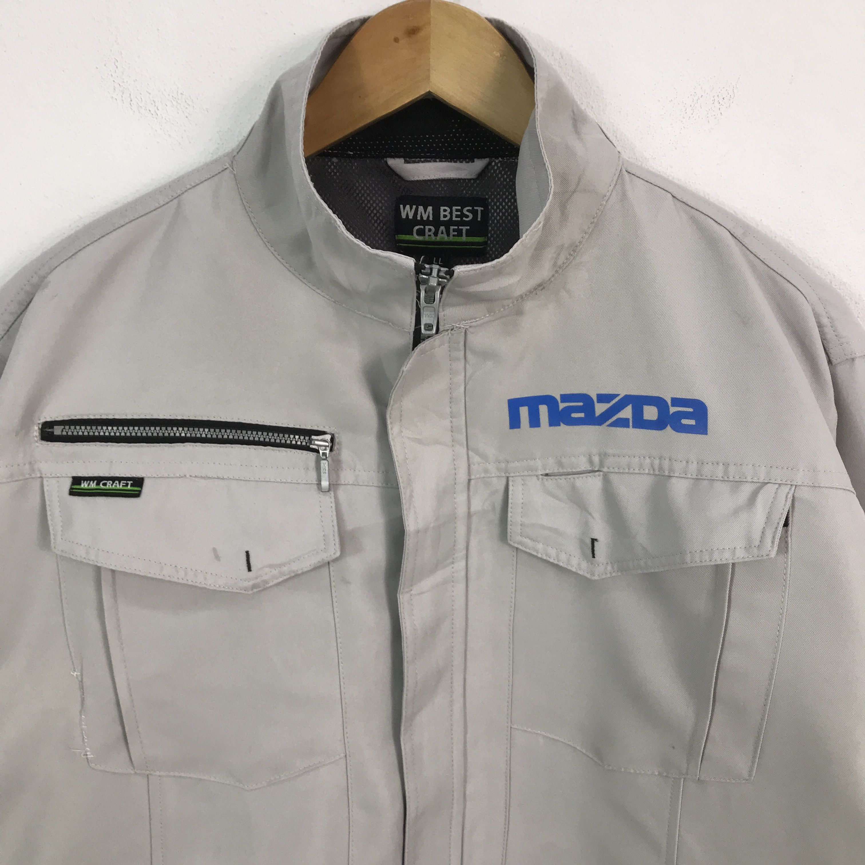 Japanese Brand × Sports Specialties mazda Racing work uniform Japan motorsport custom jacket Size US L / EU 52-54 / 3 - 3 Thumbnail