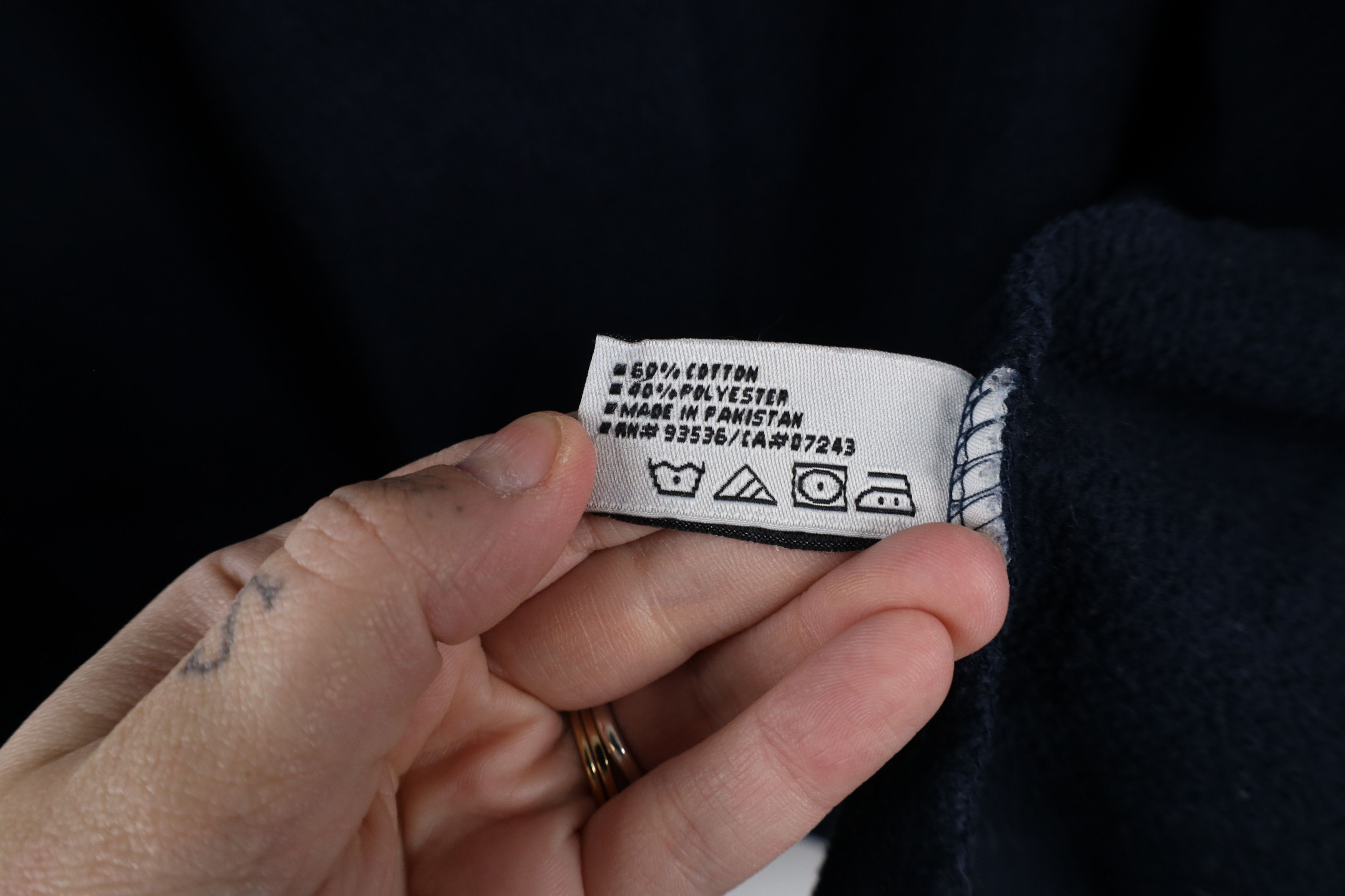 Ecko Unltd. × Vintage Vintage Y2K Ecko Unlimited Spell Baggy Full Zip Hoodie Blue Size US L / EU 52-54 / 3 - 11 Thumbnail