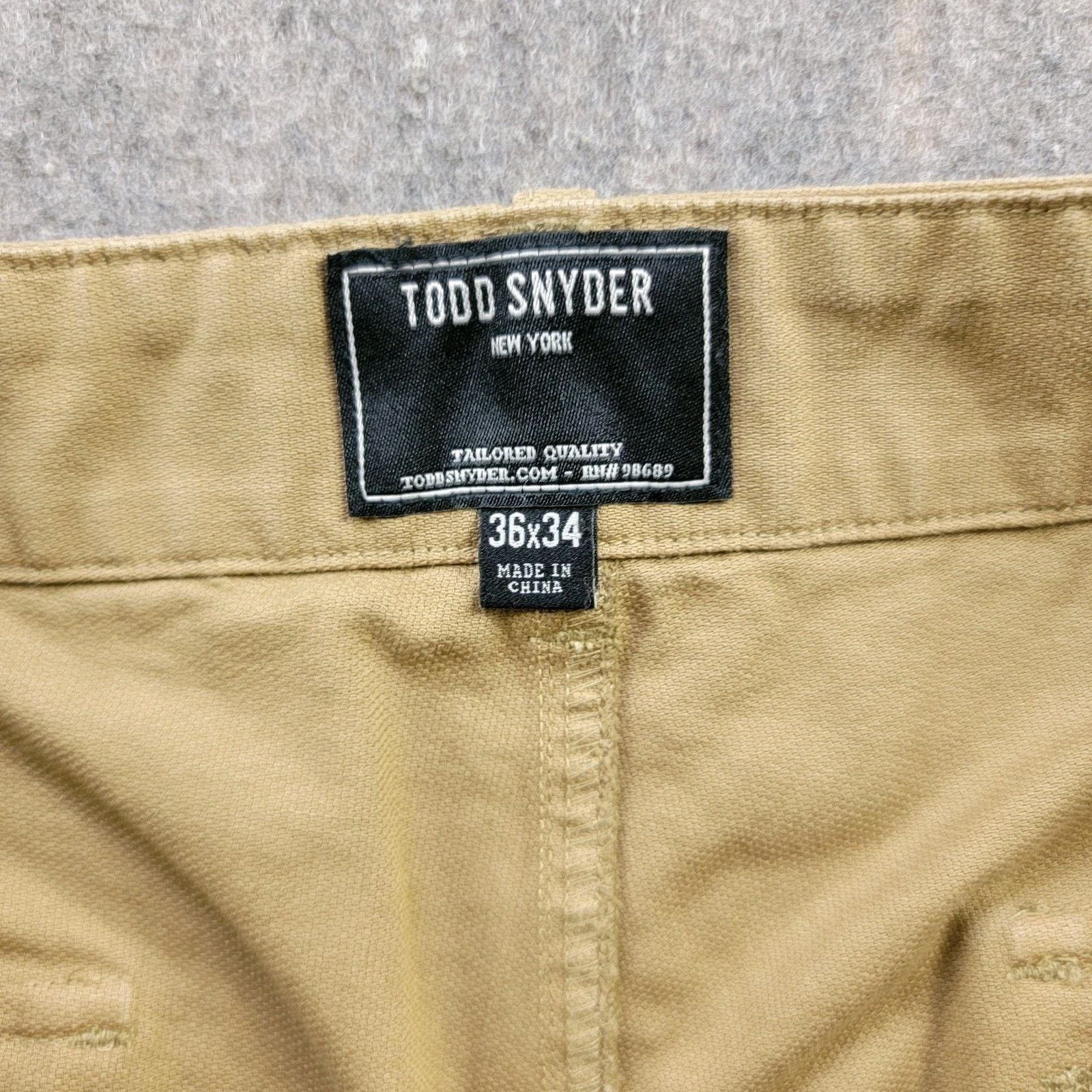 Todd Snyder Todd Snyder Straight Utility Cargo Pants PA978749 *Read Size US 36 / EU 52 - 8 Thumbnail