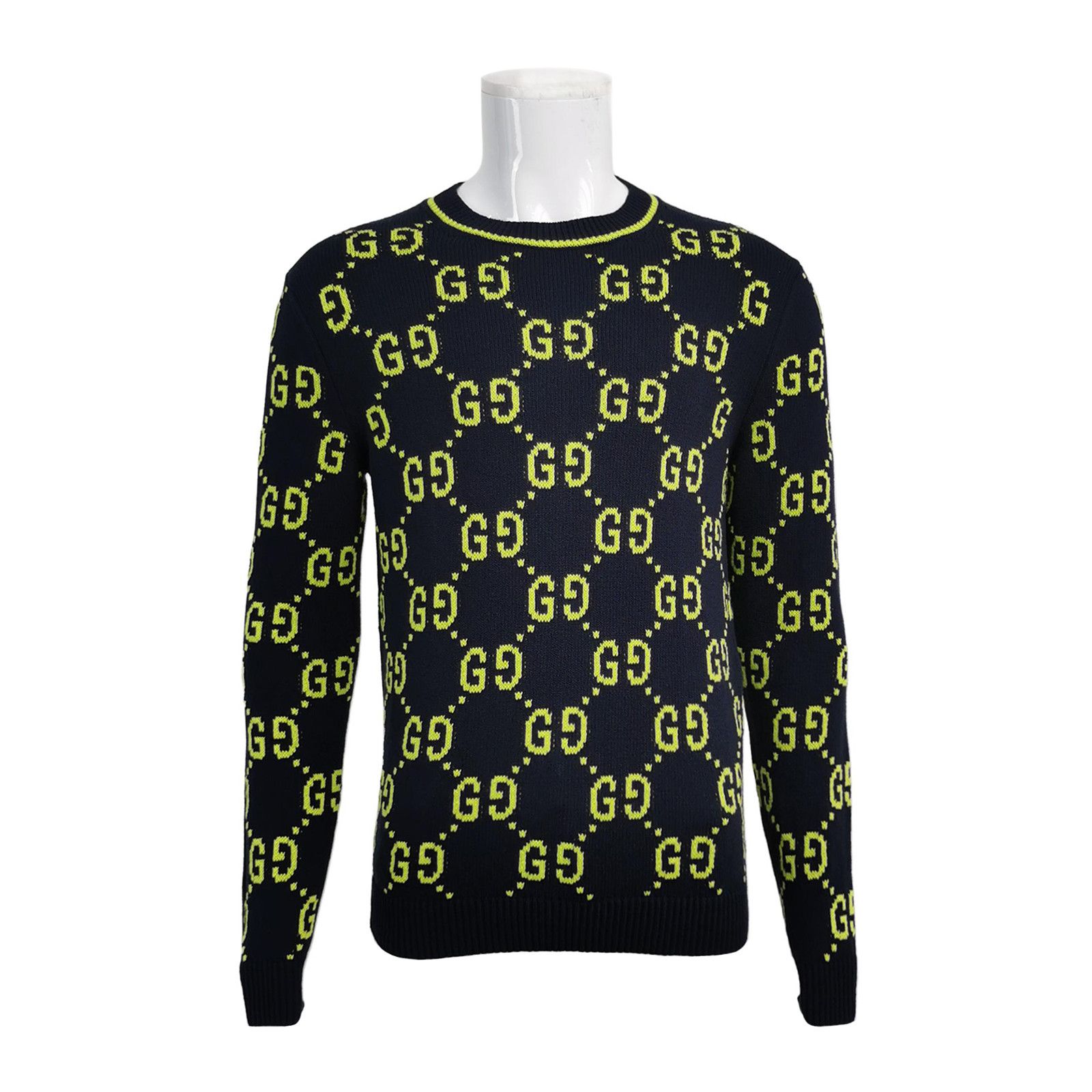 Gucci Gucci GG Monogram Knit Sweater Size M Size US M / EU 48-50 / 2 - 1 Thumbnail