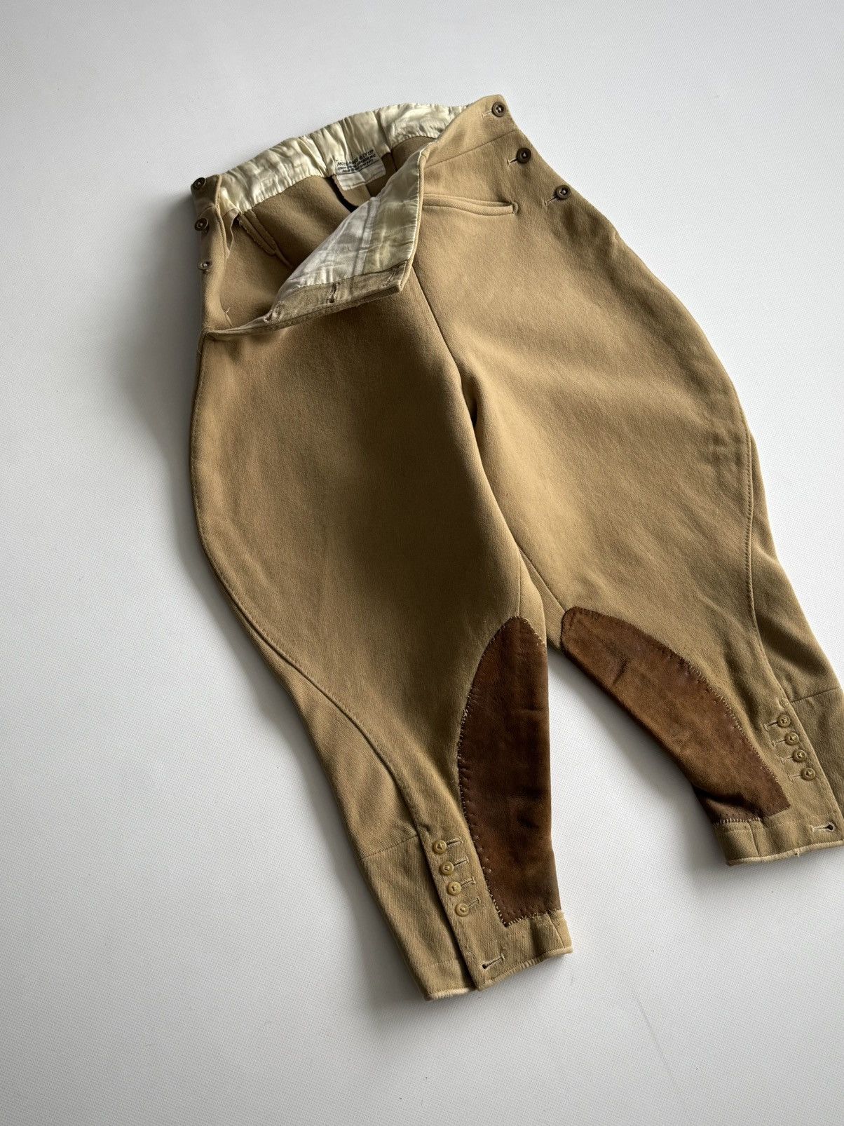 Vintage Vintage 1950s 'Moss Bros' Women's Riding Jodhpurs Pants Size 25" / US 0 / IT 36 - 1 Thumbnail